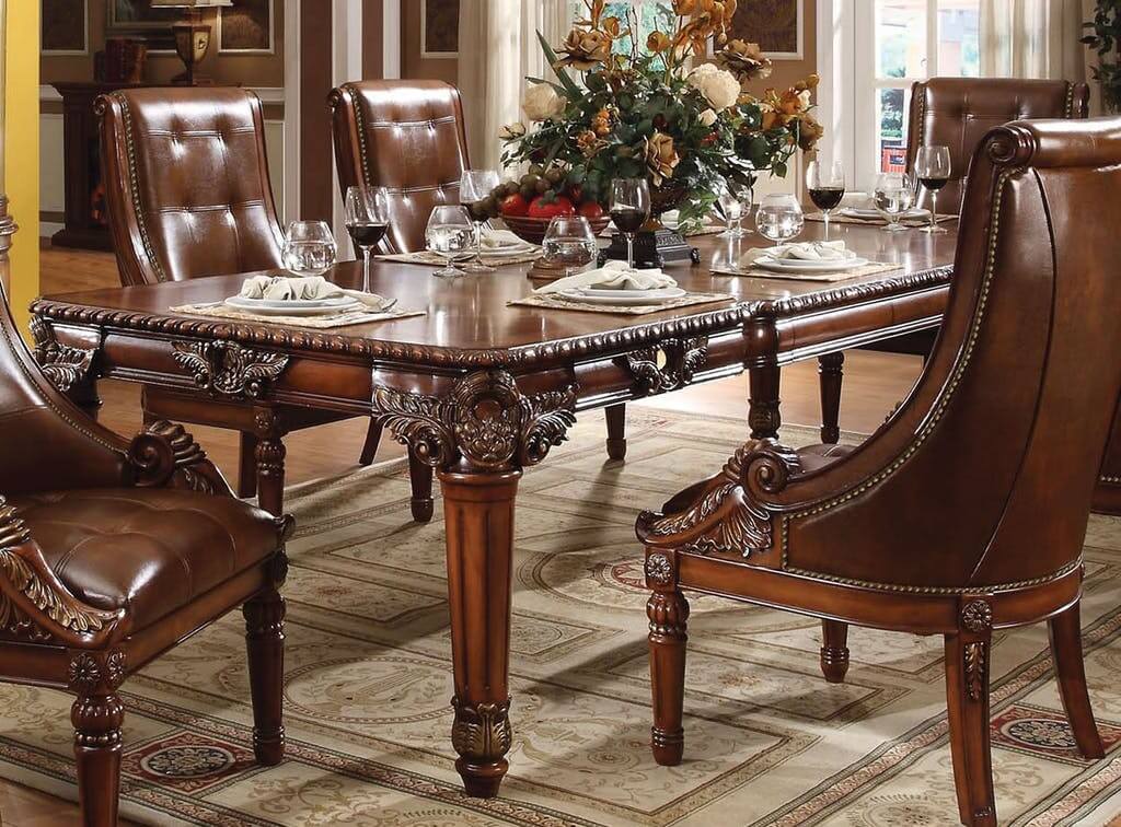 Winfred Wood/PU Dining Set by ACME
