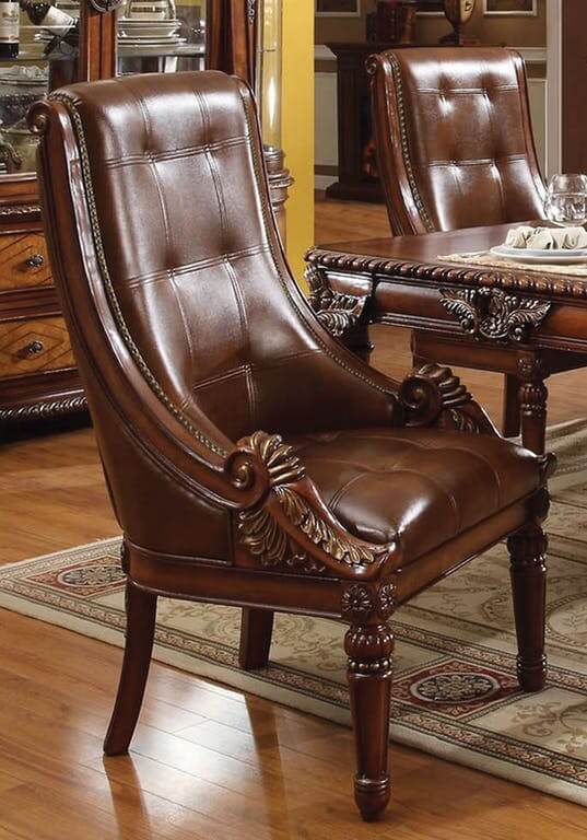 Winfred Wood/PU Dining Set by ACME