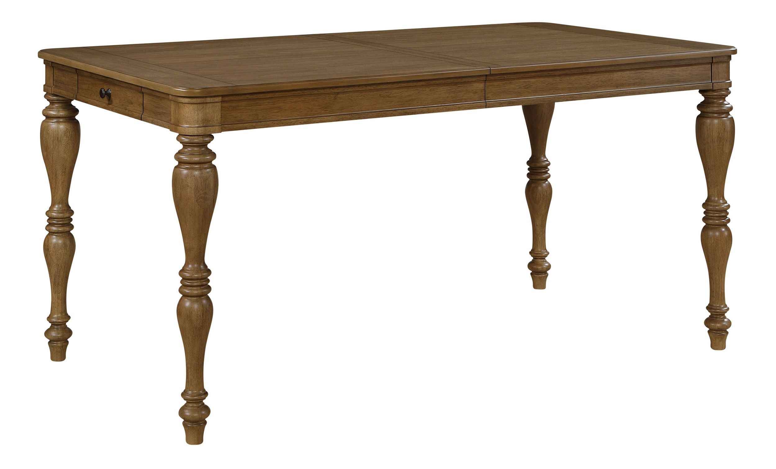 Wyatt Square Extendable Wood Counter Height Table