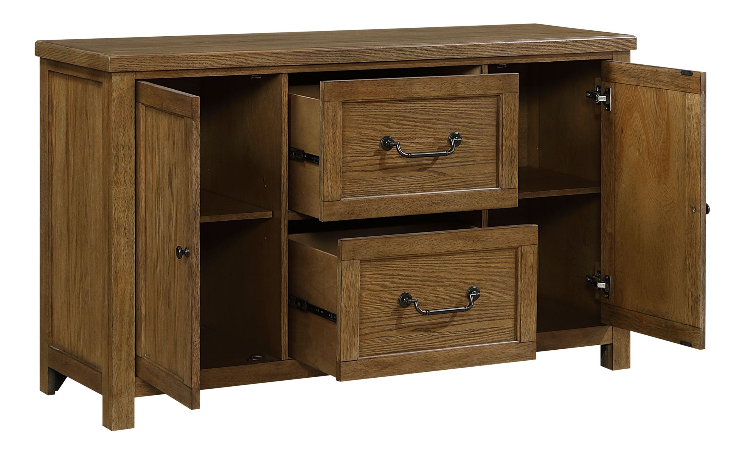 Wyatt Wood Buffet/Server with 2 Doors & 2 Drawers