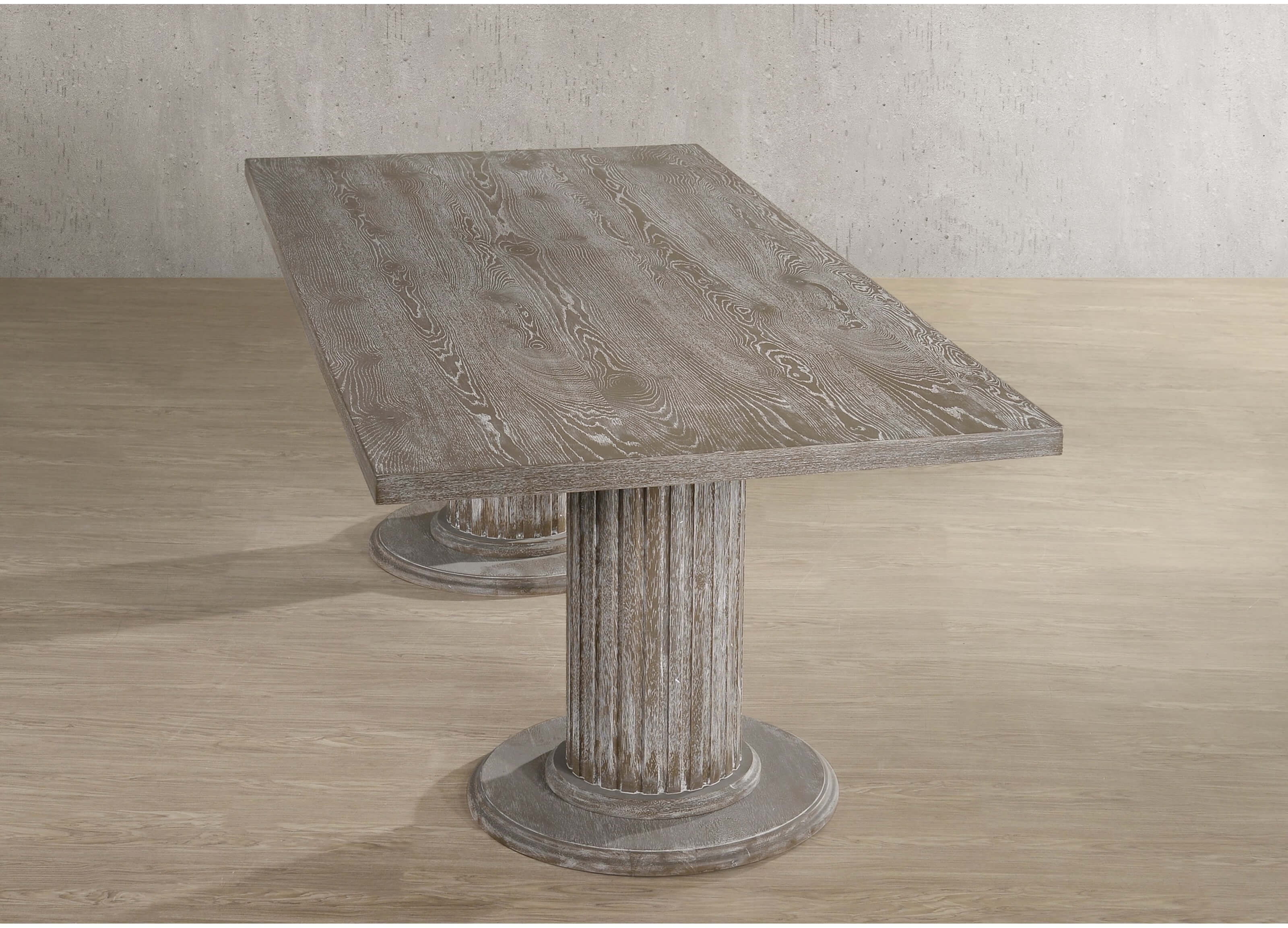 Gabrian Wood Rectangular Dining Table