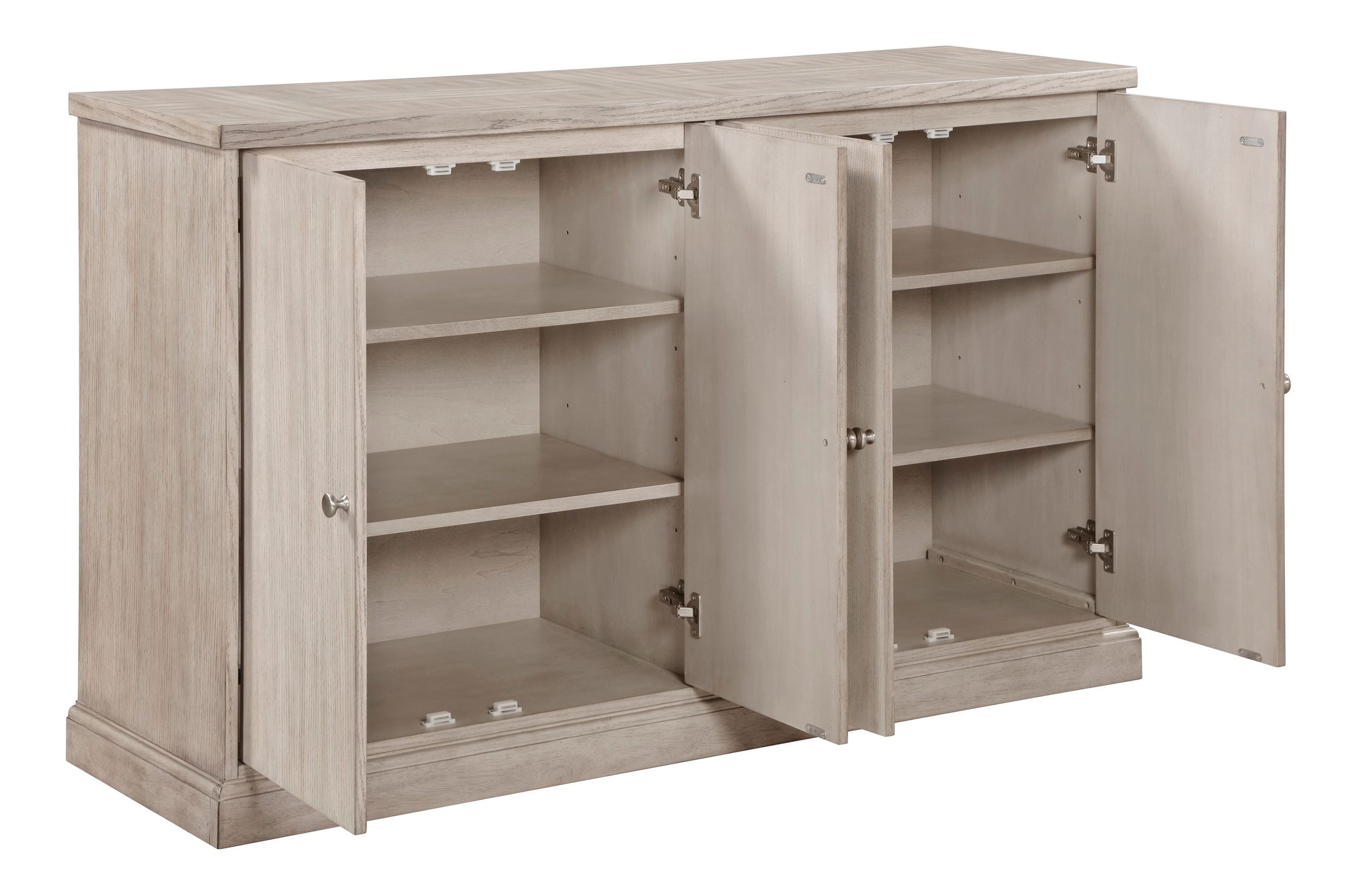 Lofton Wood Server with 4 Doors
