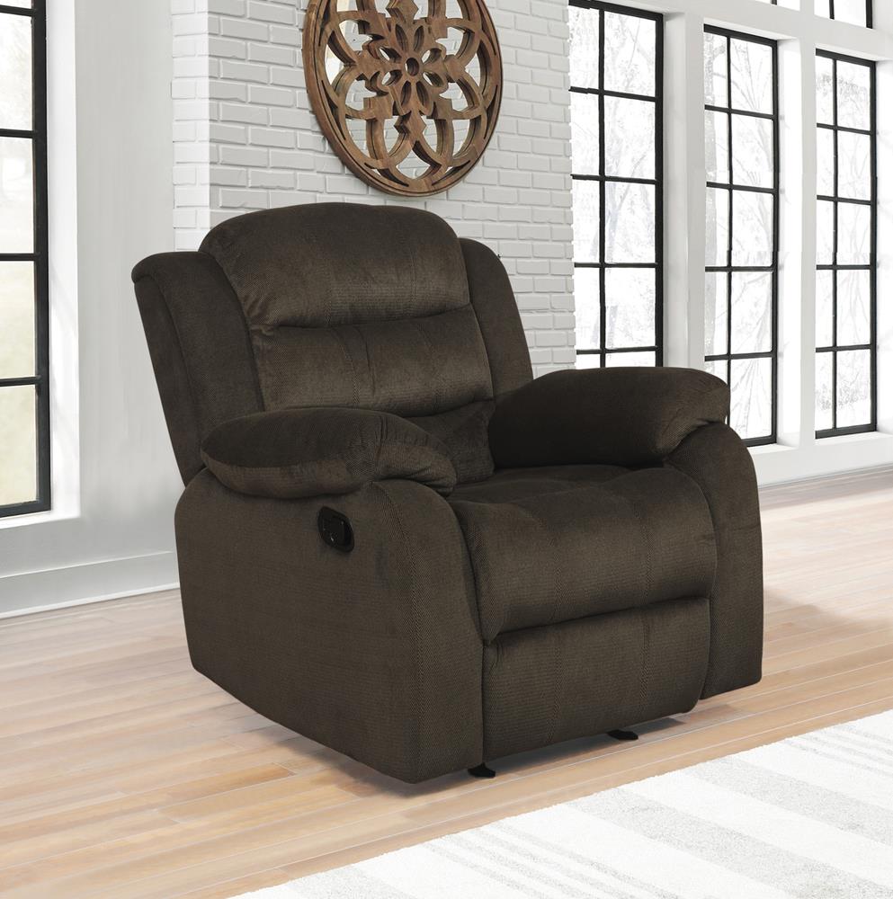 Rodman Velvet Glider Recliner