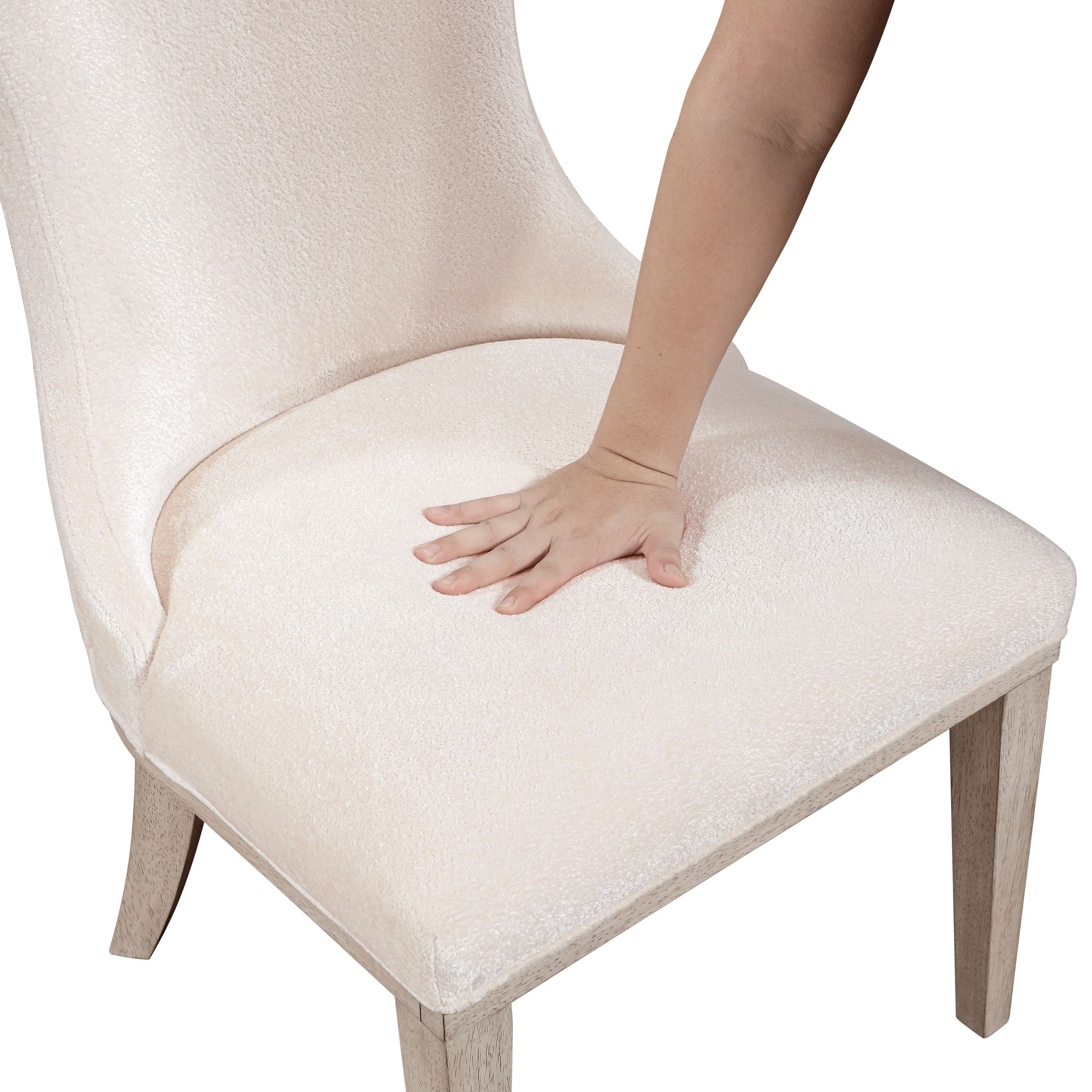 Lofton Wood/Fabric Side Chair