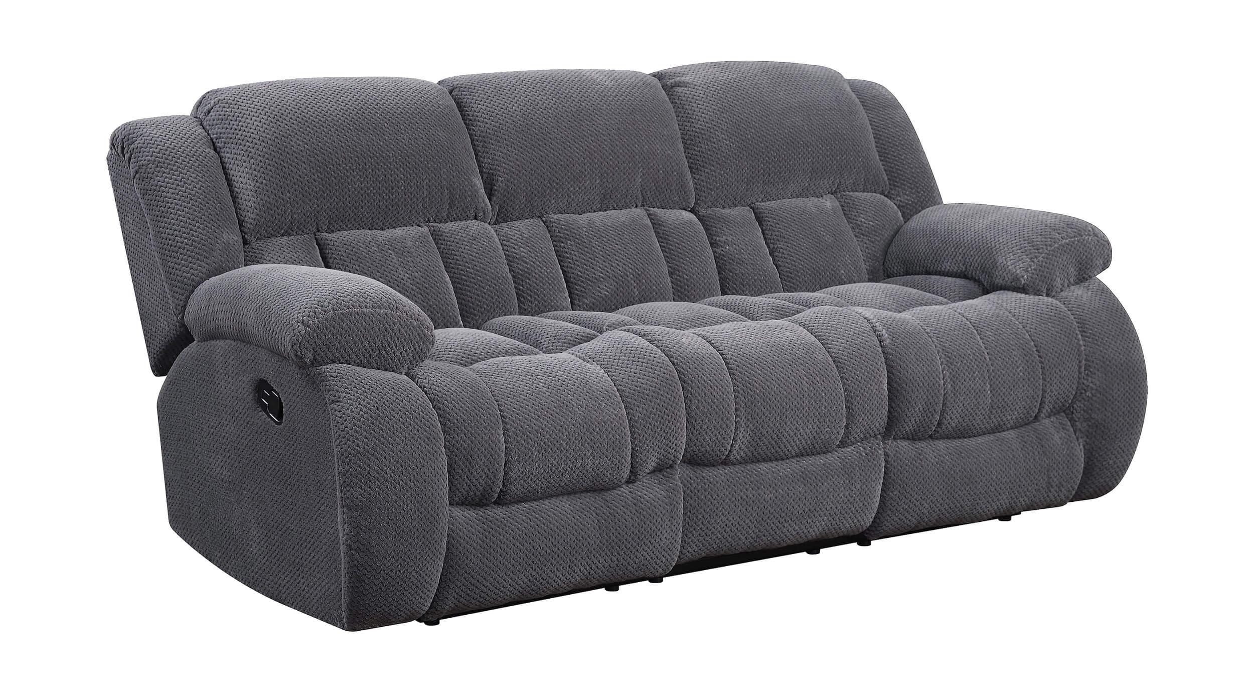 Weissman Pillow Top Arm Motion Fabric Living Room Set