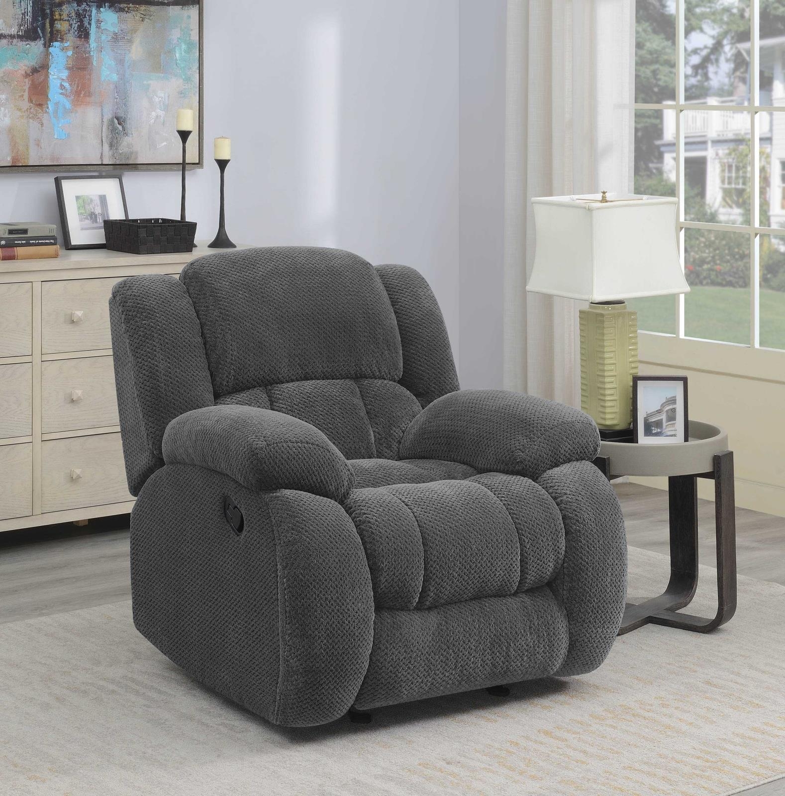 Weissman Pillow Top Arm Motion Fabric Living Room Set