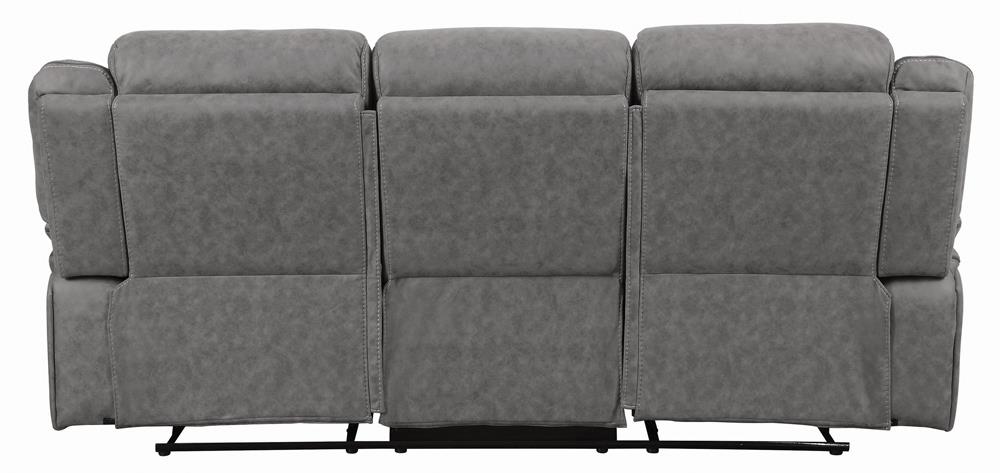 Higgins Pillow Top Arm Faux Suede Motion Sofa