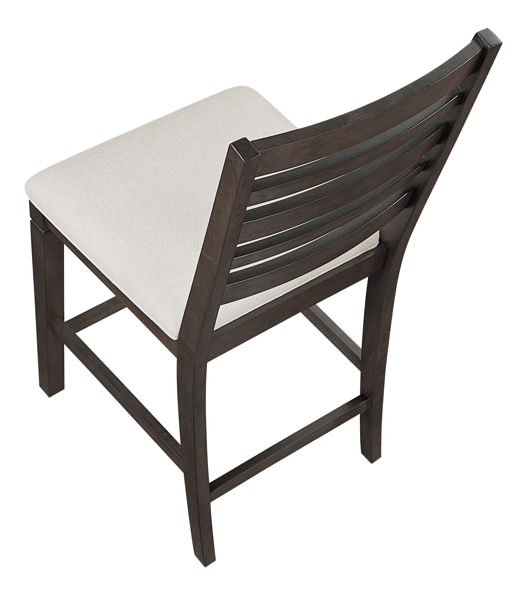 Victoria Wood/Fabric Counter Height Chair
