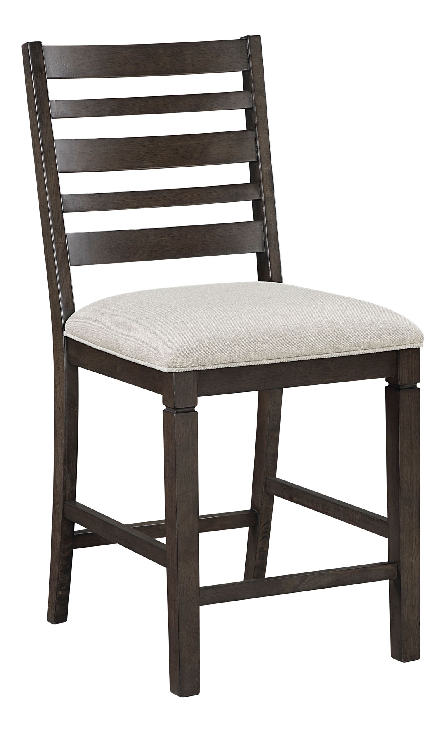 Victoria Wood/Fabric Counter Height Chair