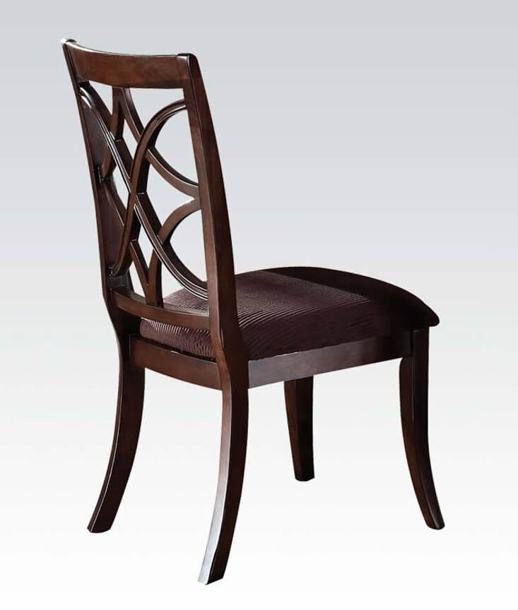 Keenan Microfiber/Wood Dining Set by ACME