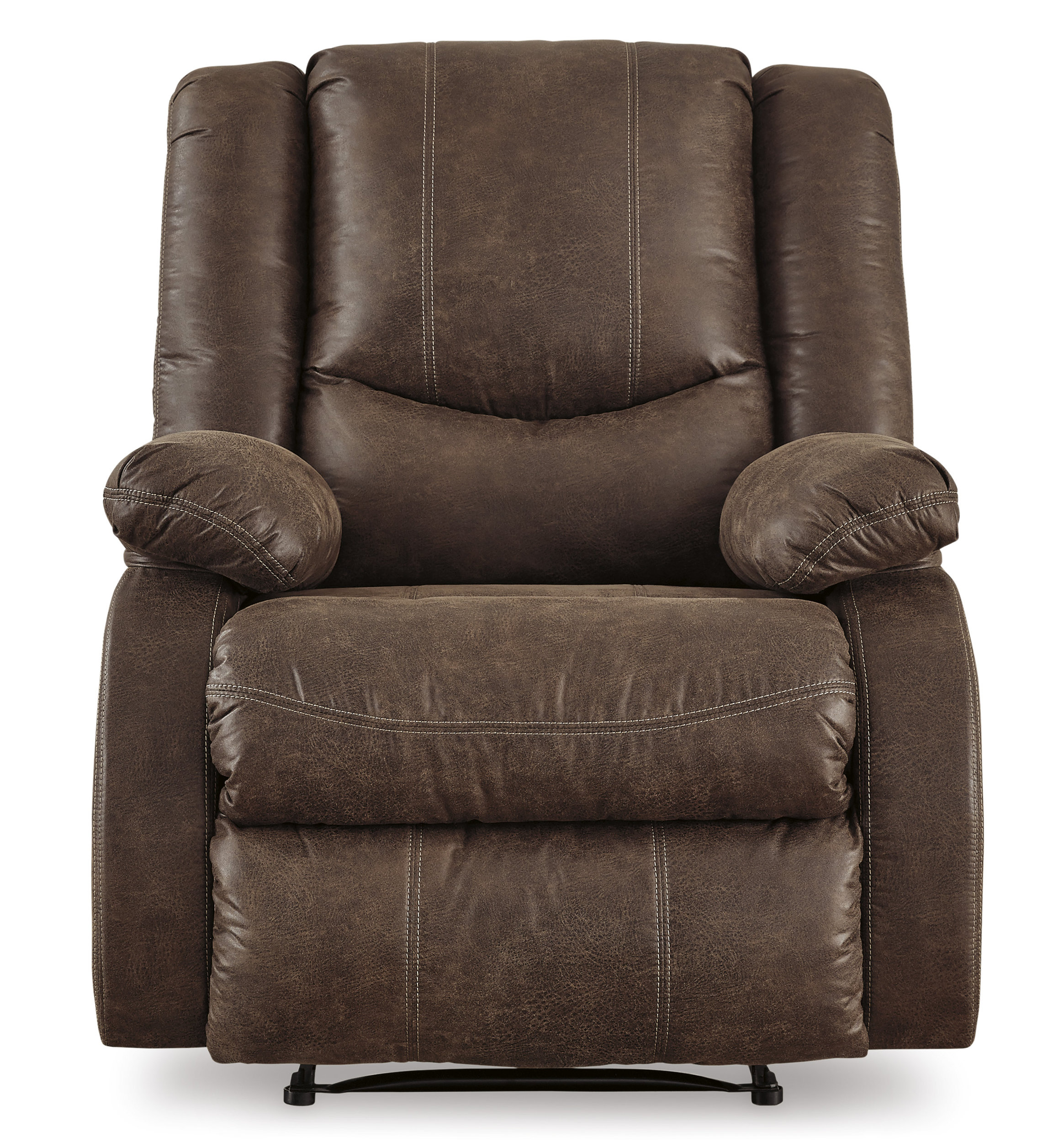 Bladewood Faux Leather Zero Wall Recliner