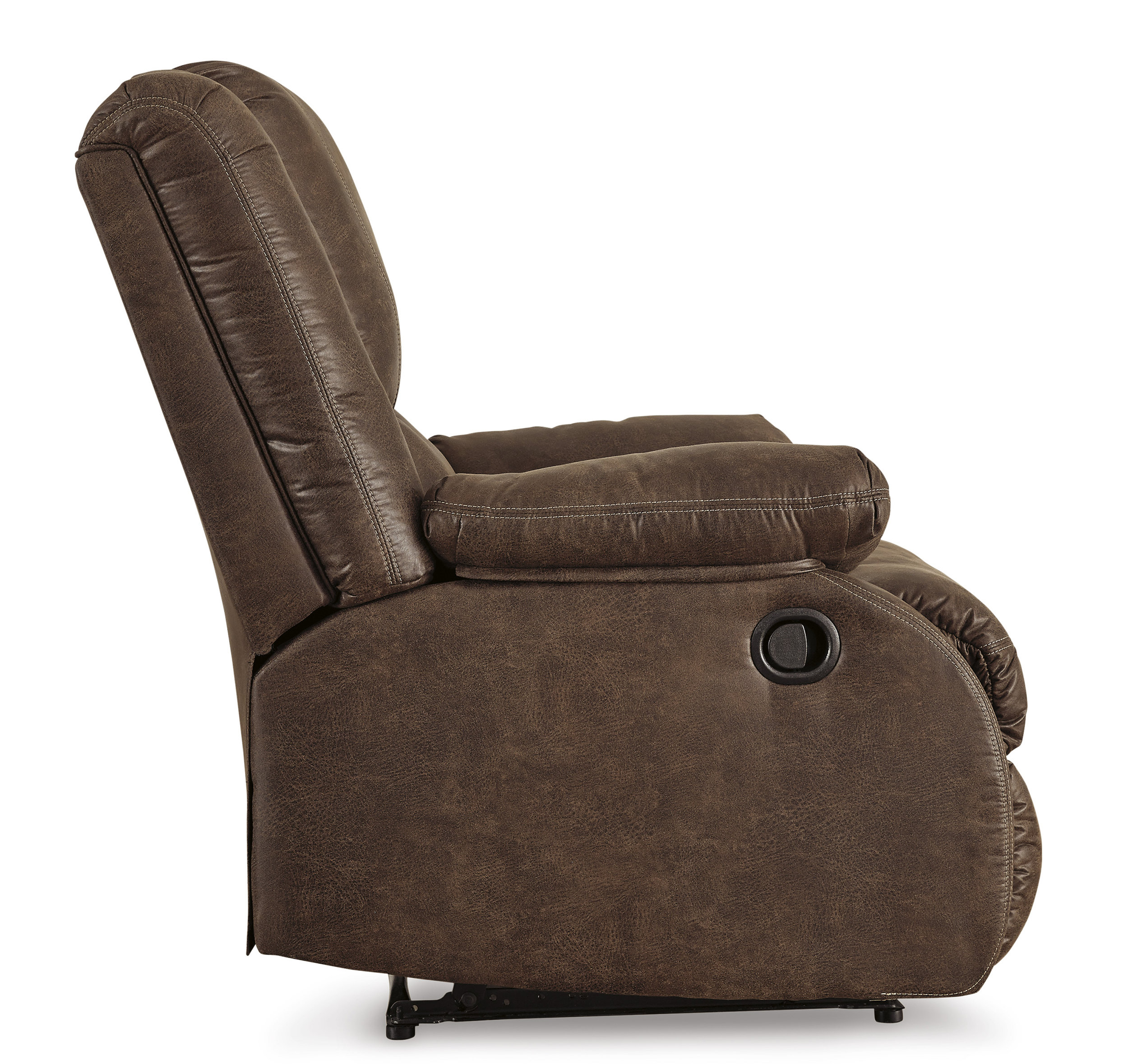 Bladewood Faux Leather Zero Wall Recliner