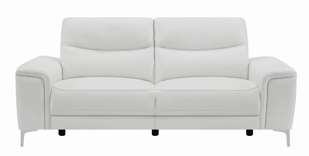 Largo Leather/PVC Power Living Room Set