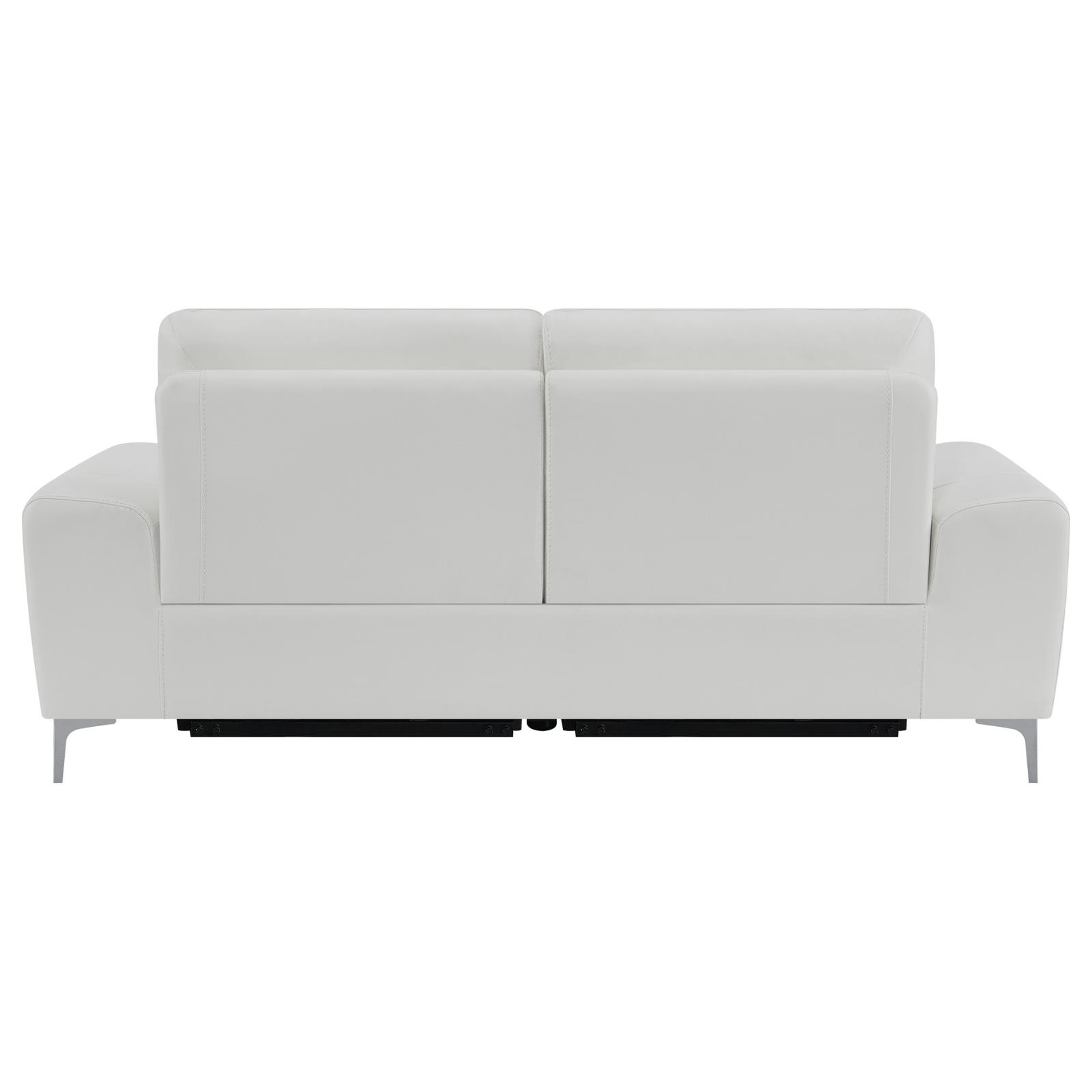 Largo Leather/PVC Power Living Room Set