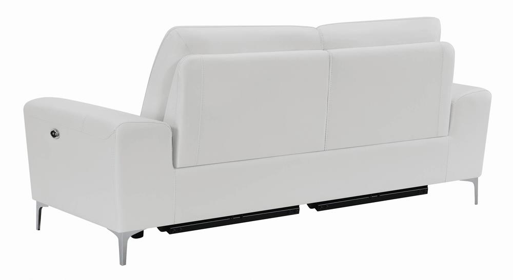 Largo Leather/PVC Power Sofa
