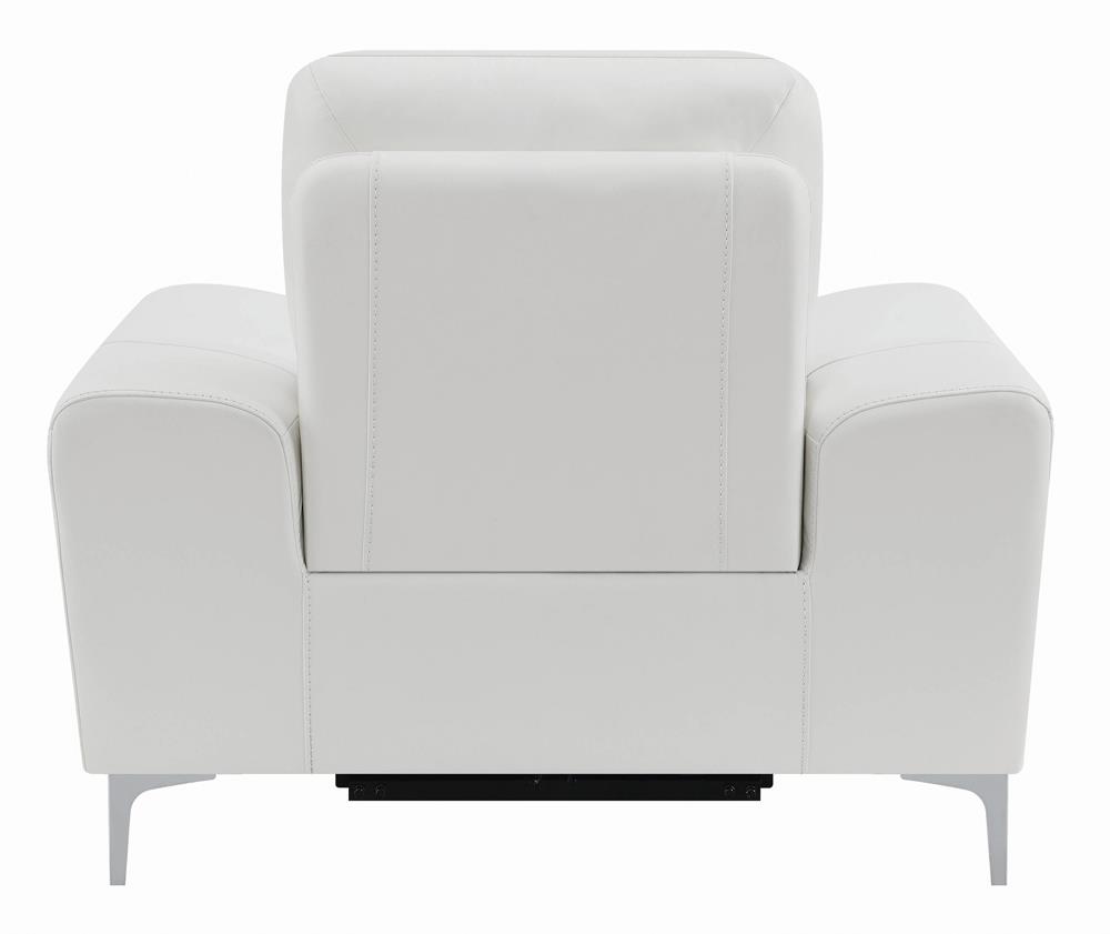 Largo Leather/PVC Power Living Room Set