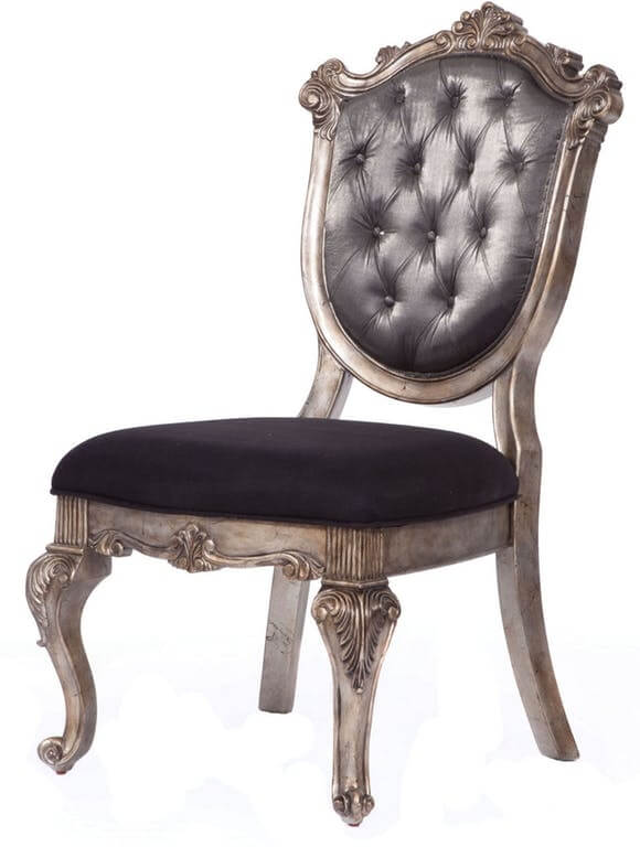 Chantelle Fabric/Wood Dining Set by ACME