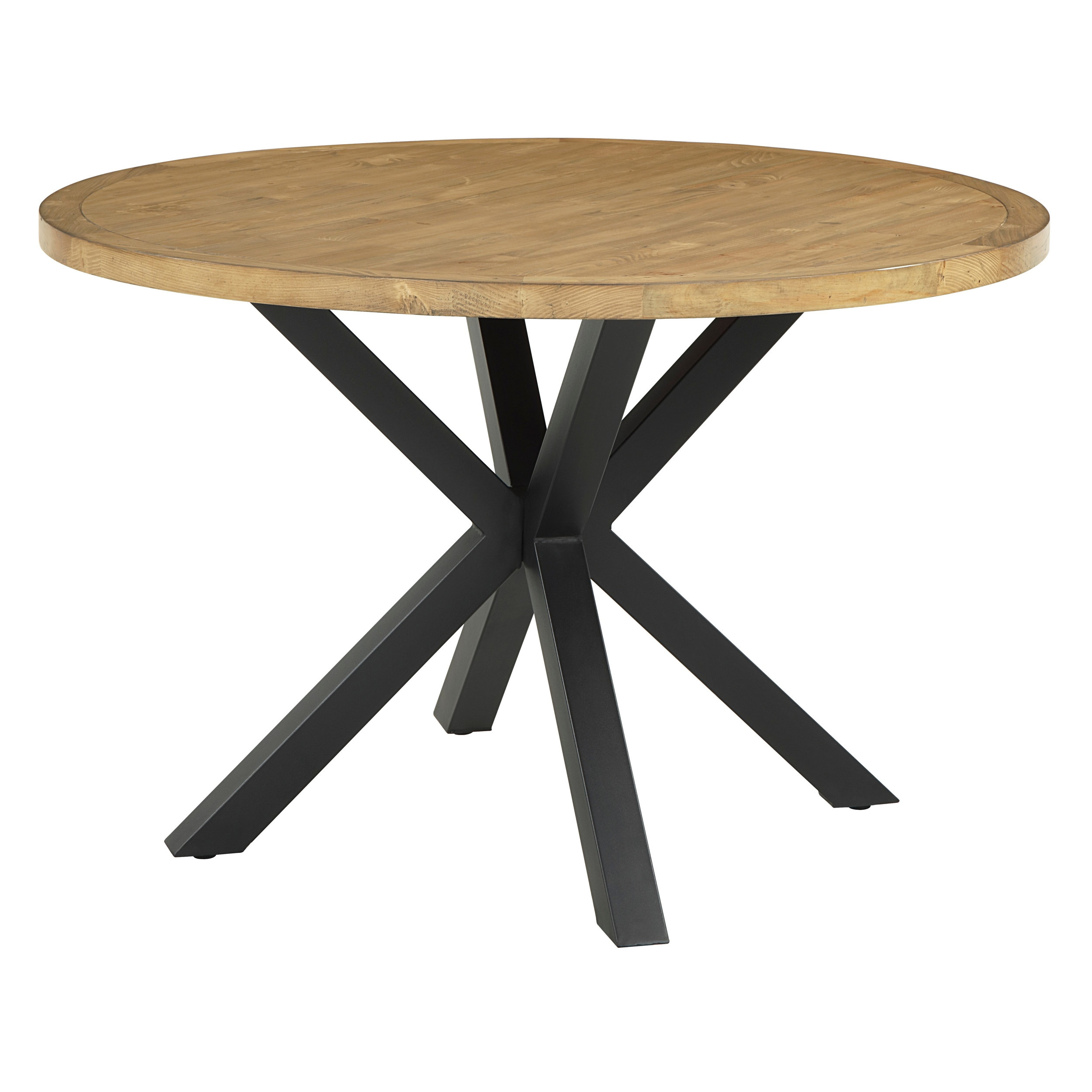 Strata Round Wood Dining Table