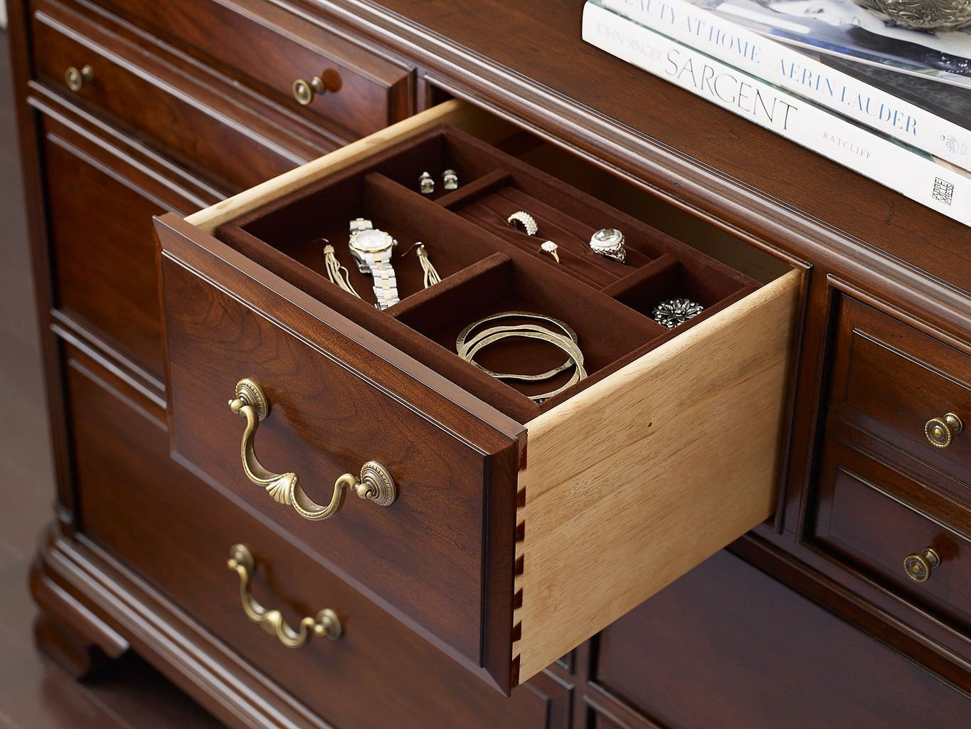 Hadleigh Wood 7-Drawer Bureau