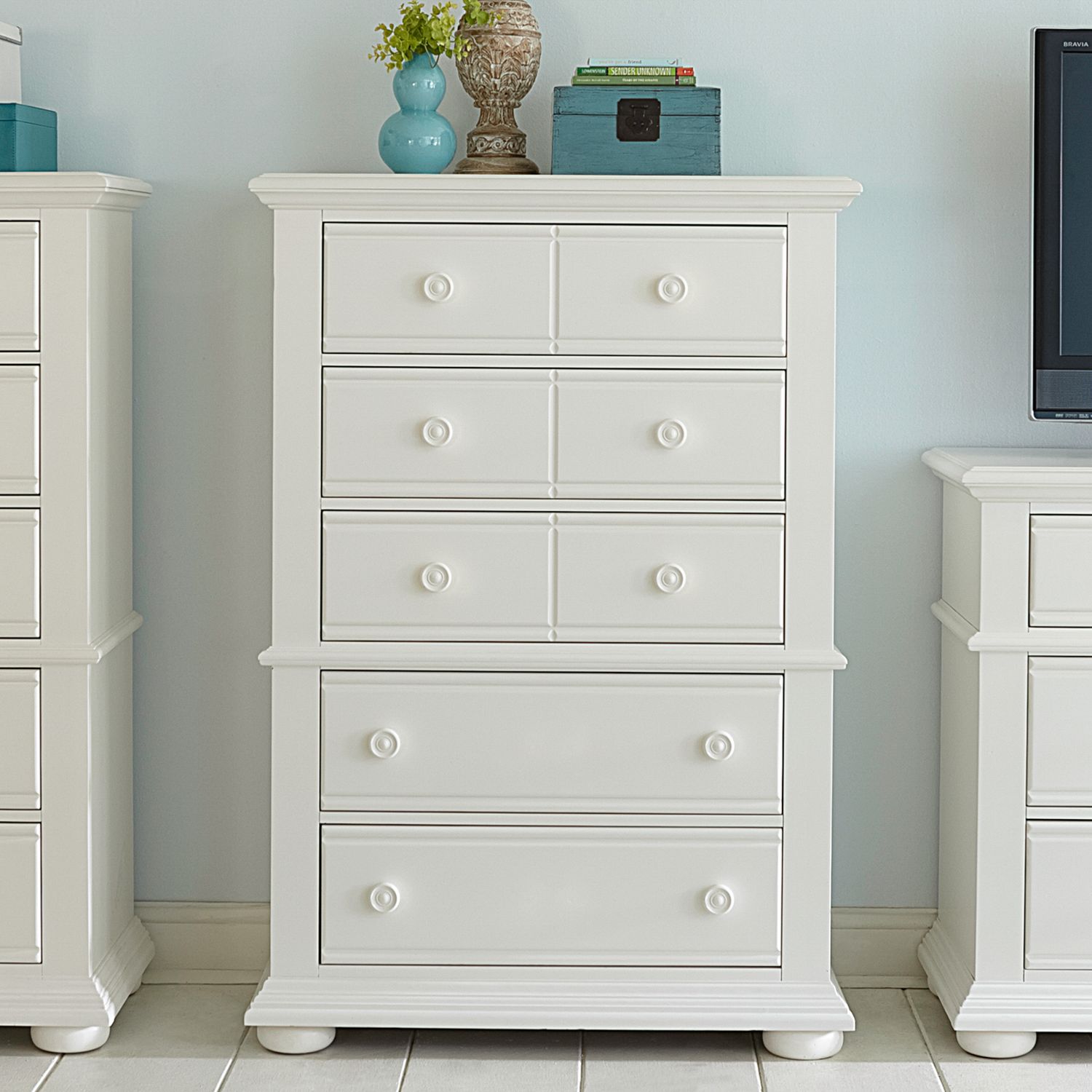 Summer House I Bedroom Set | Oyster White | Liberty Furniture