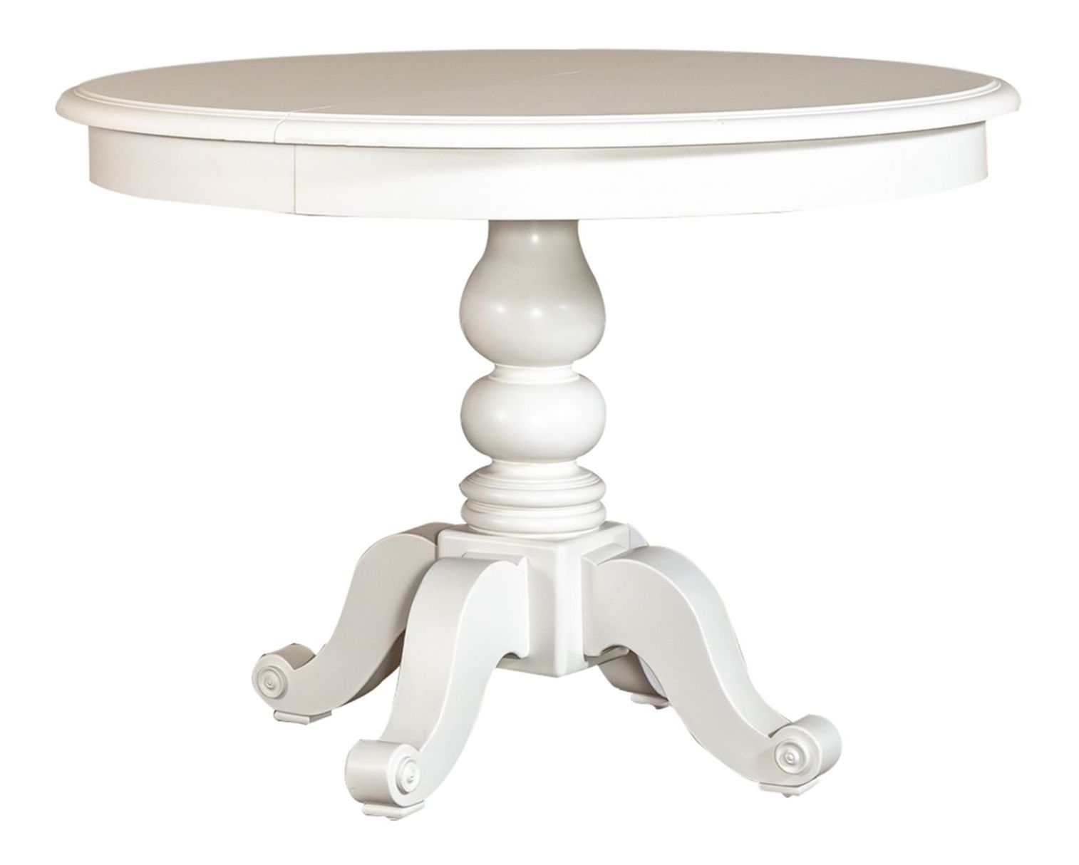 Summer House Round Wood Extendable Dining Table