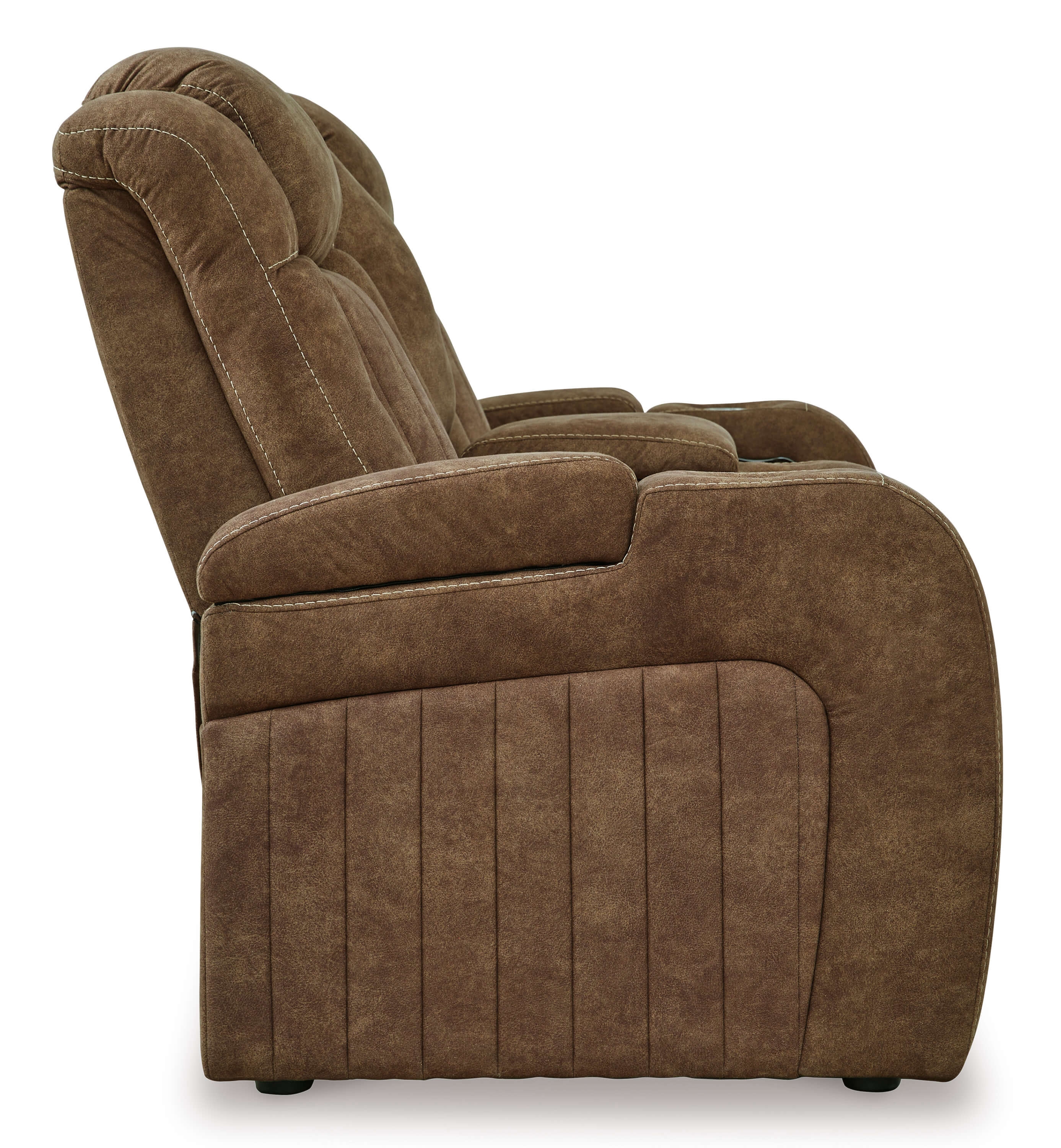 Ashley Wolfridge Reclining Loveseat Side