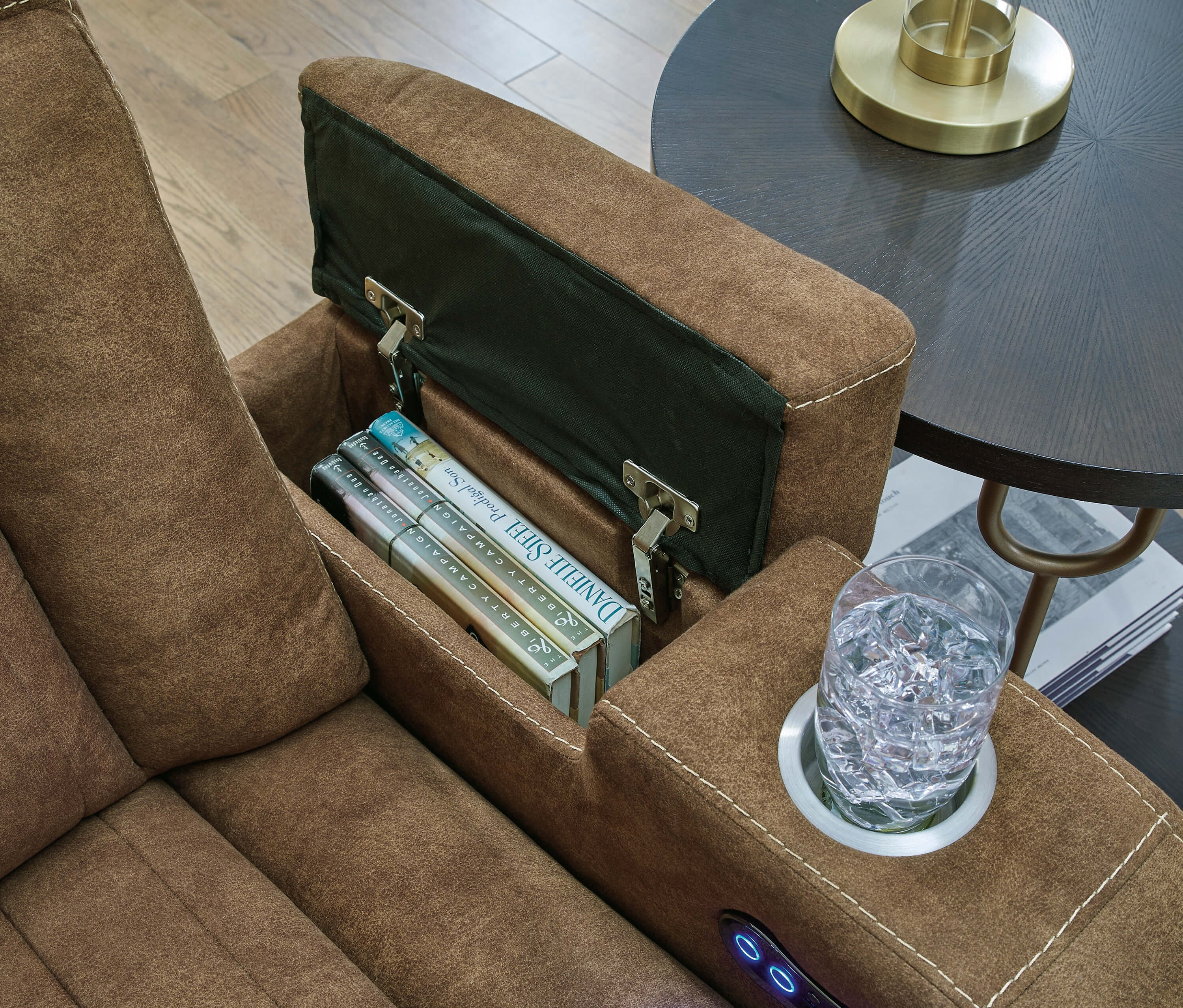 Ashley Wolfridge Loveseat Console