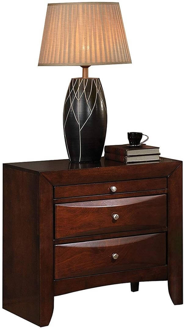 Ireland Wood/Wood Veneer Nightstand by Acme Furniture