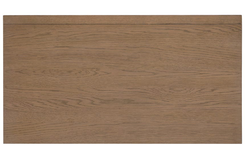 Sonnet Oak Veneer/Metal 3-Drawer Nightstand