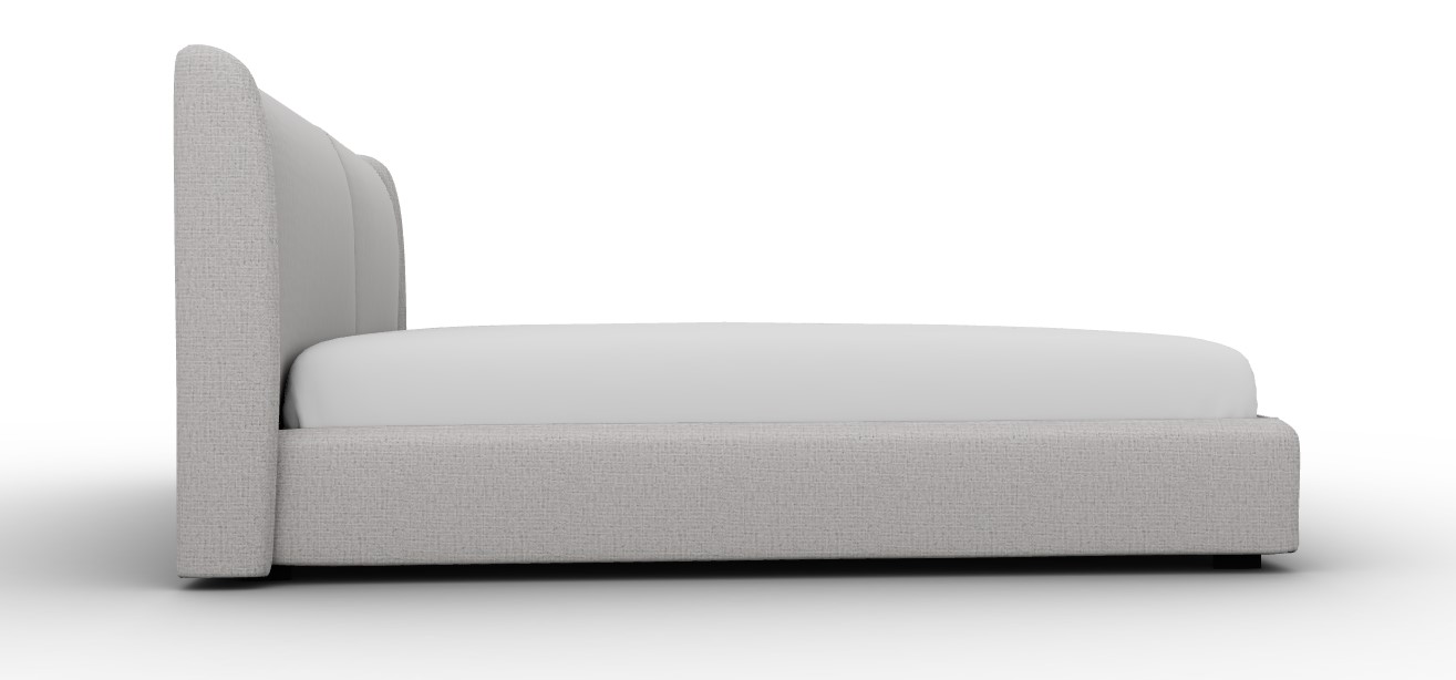 Dolly Upholstery/Wood Platform Bed
