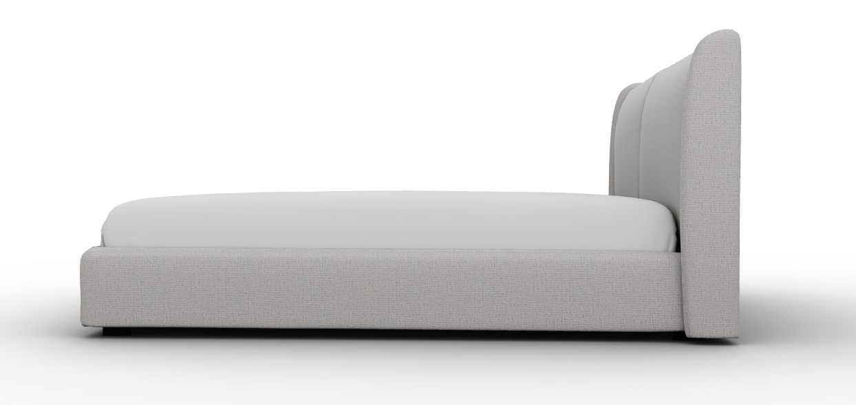 Dolly Upholstery/Wood Platform Bed