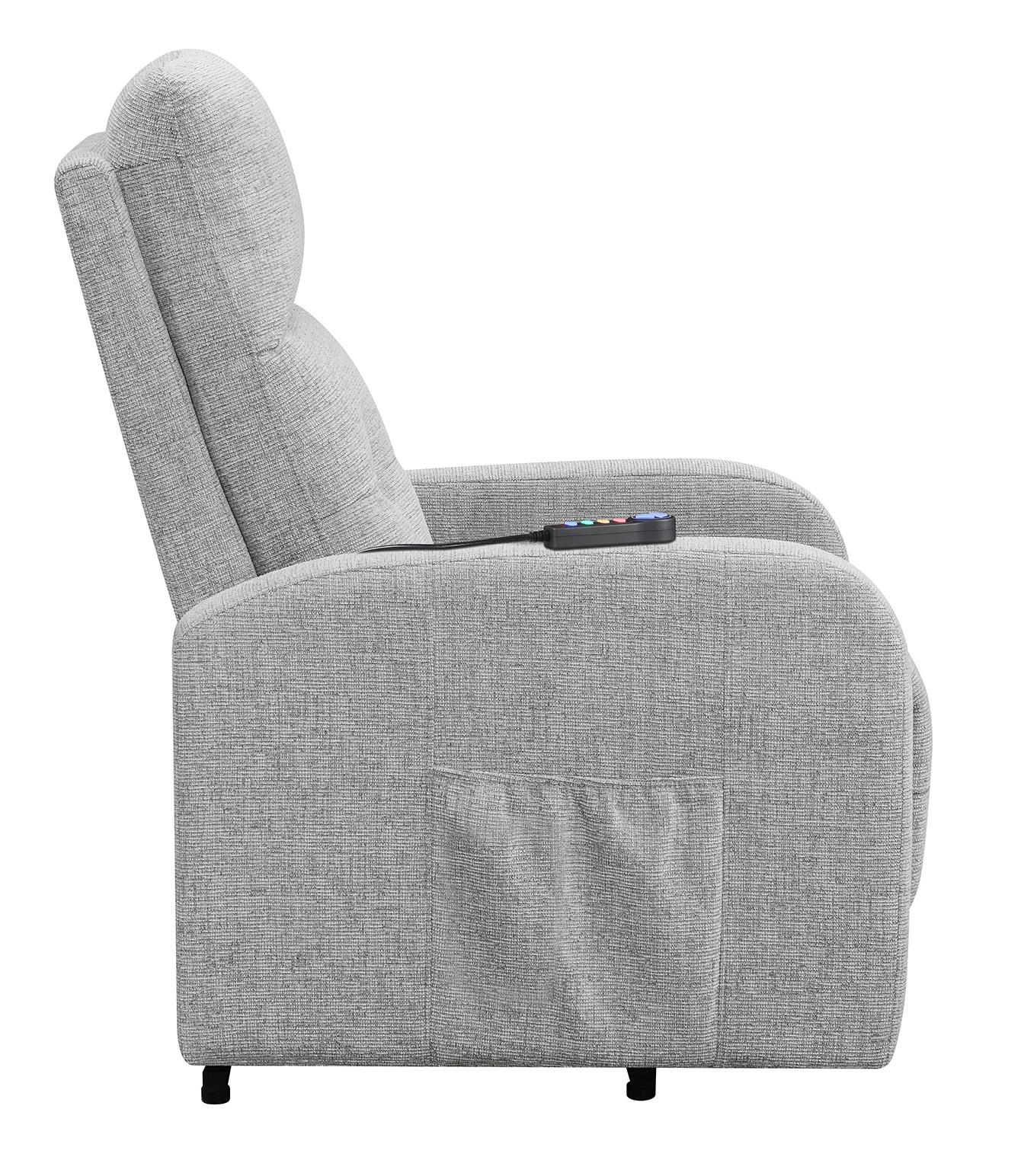 Howie Tufted Upholstered Power Lift Recliner