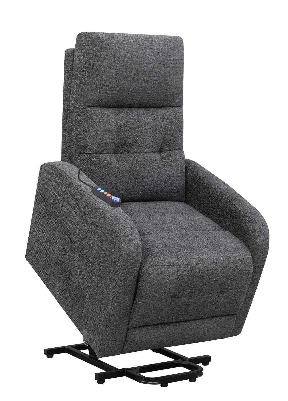 Howie Tufted Upholstered Power Lift Recliner