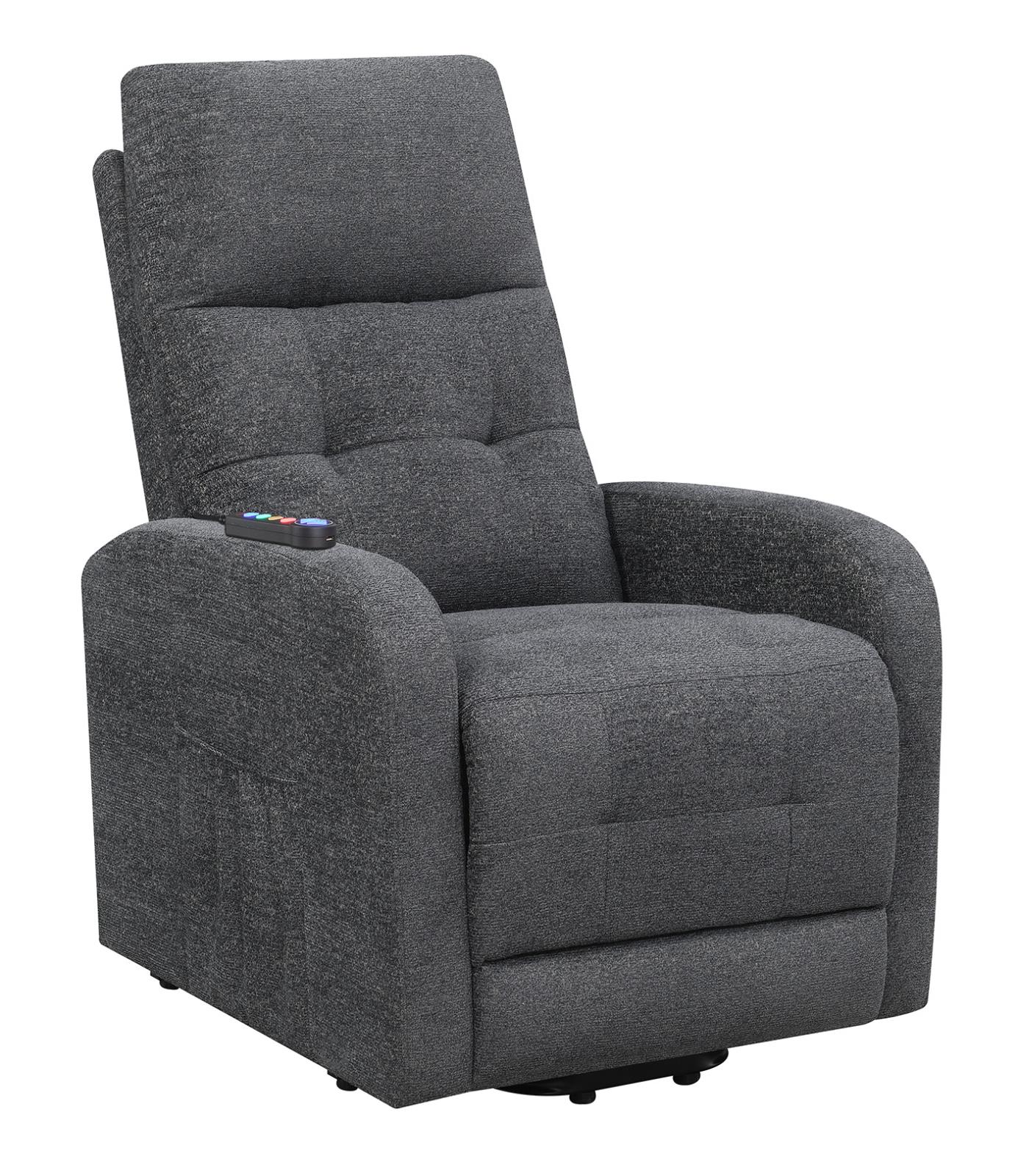 Howie Tufted Upholstered Power Lift Recliner