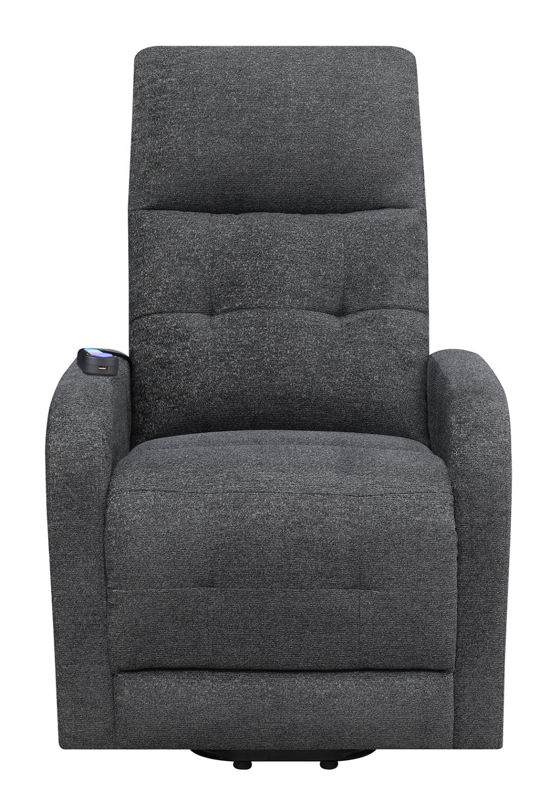 Howie Tufted Upholstered Power Lift Recliner
