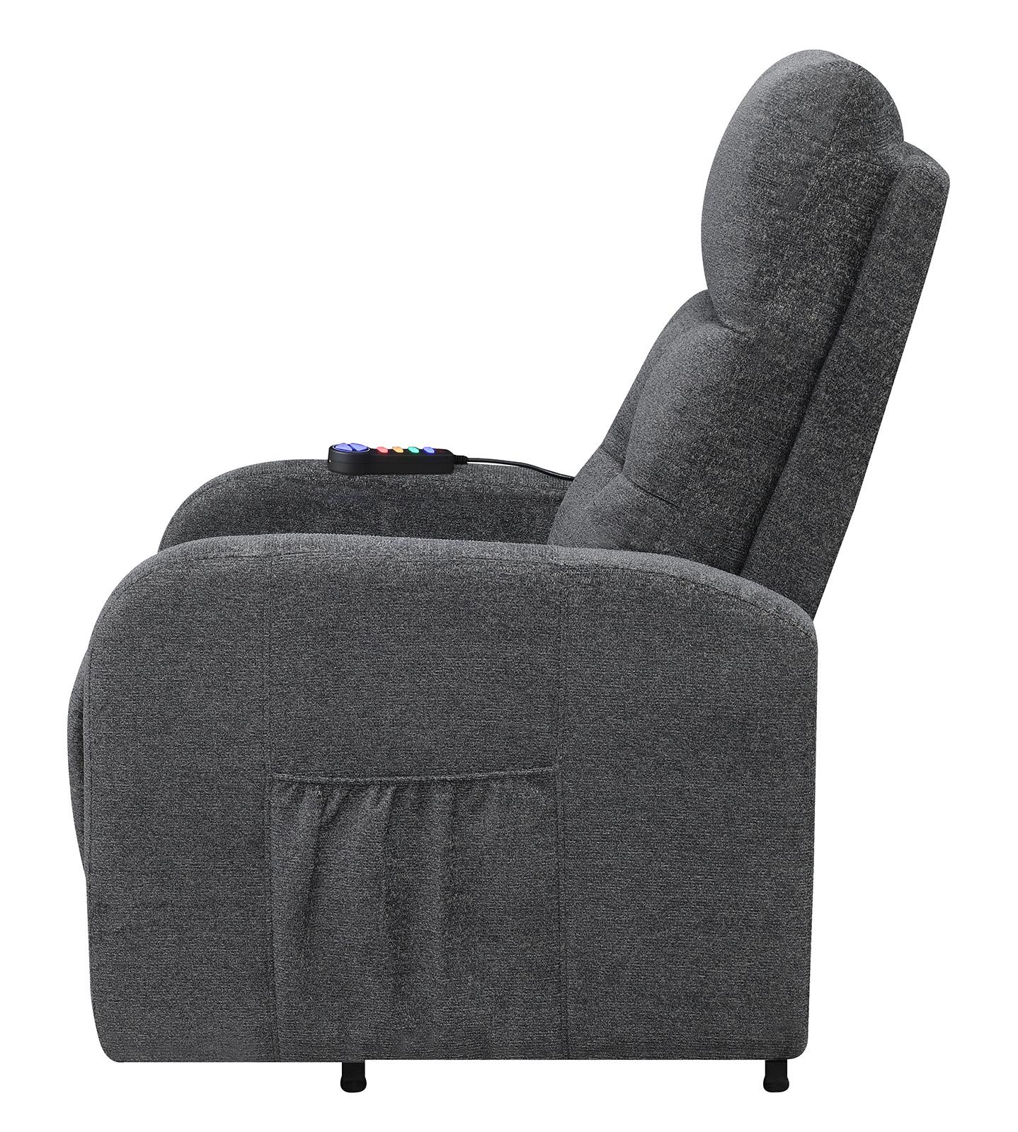 Howie Tufted Upholstered Power Lift Recliner