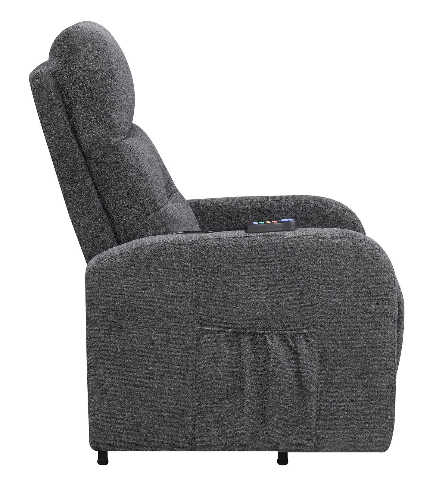 Howie Tufted Upholstered Power Lift Recliner