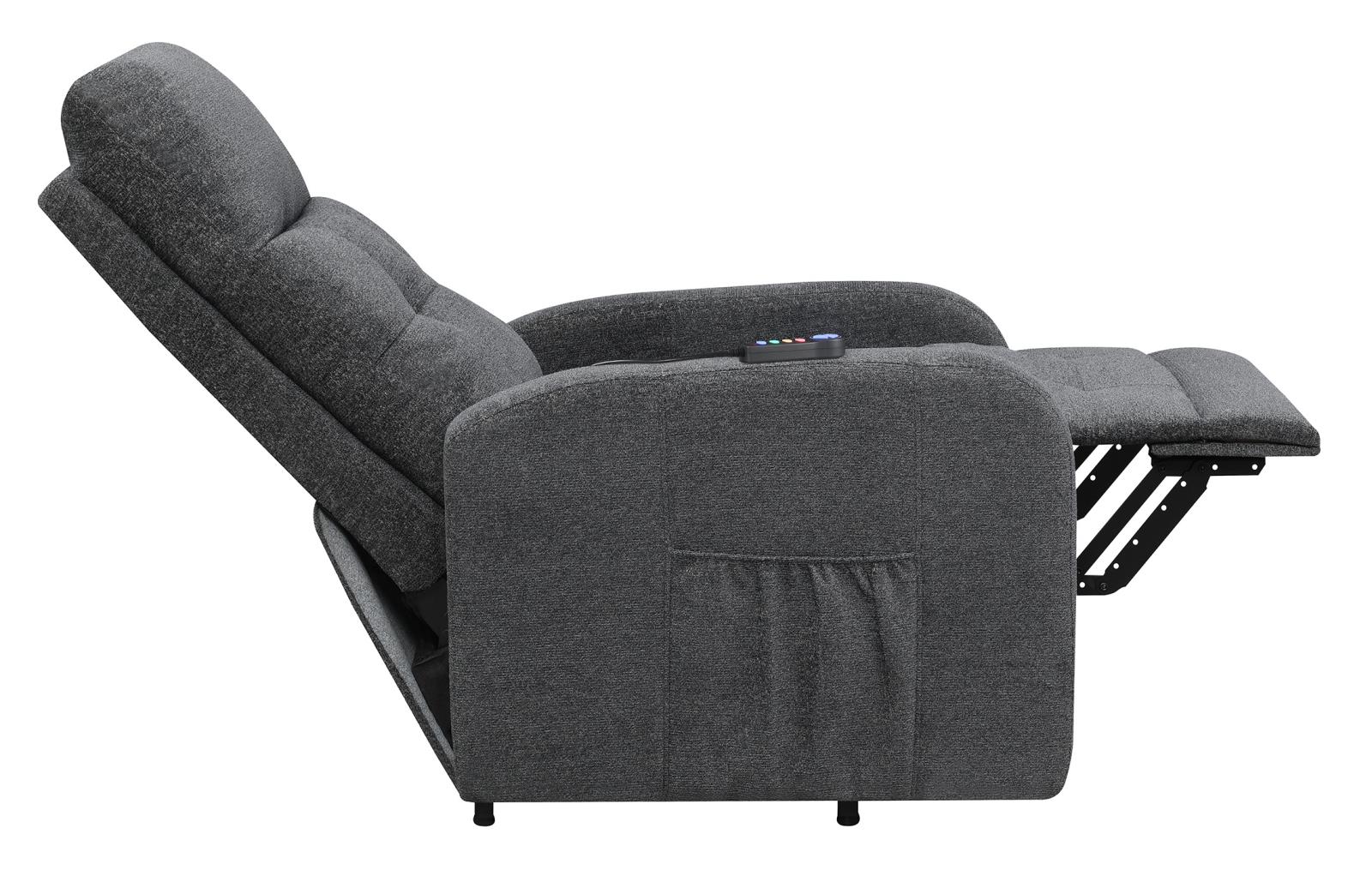 Howie Tufted Upholstered Power Lift Recliner