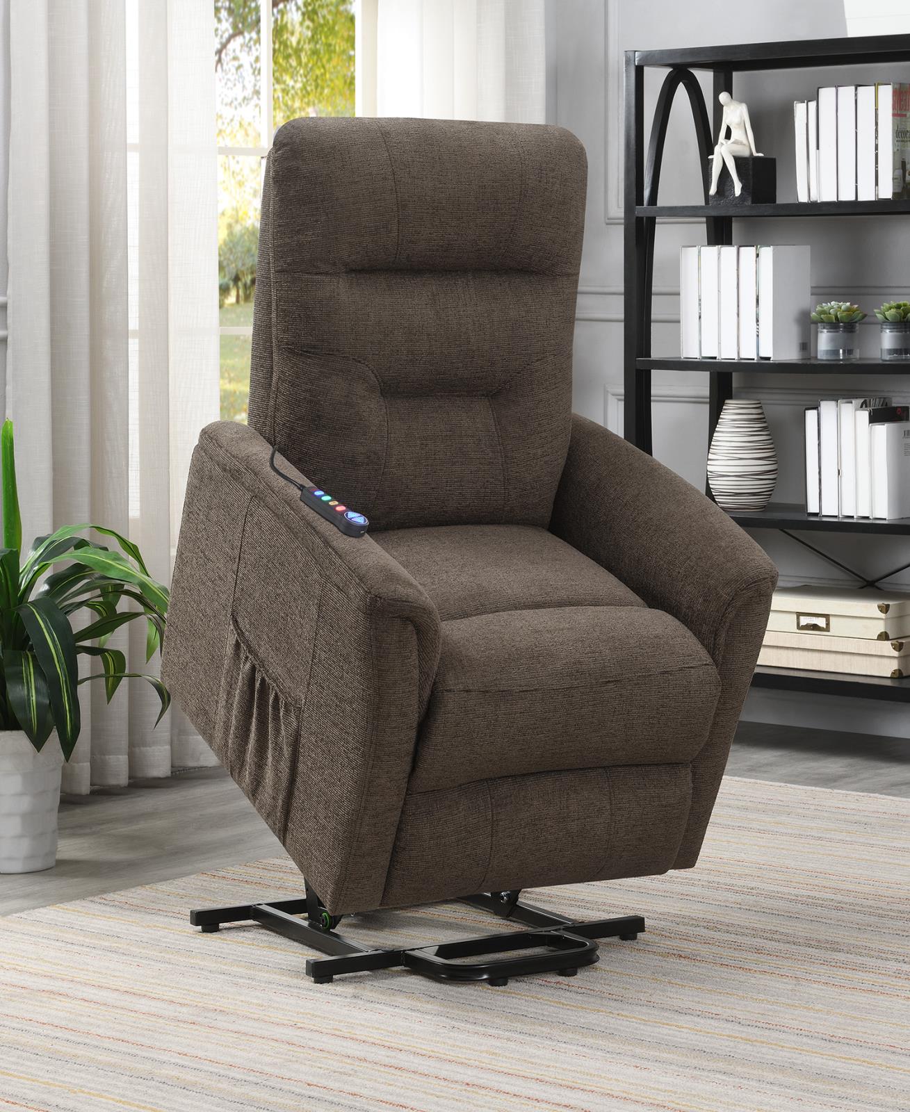 Henrietta Power Lift Recliner with Storage Pocket