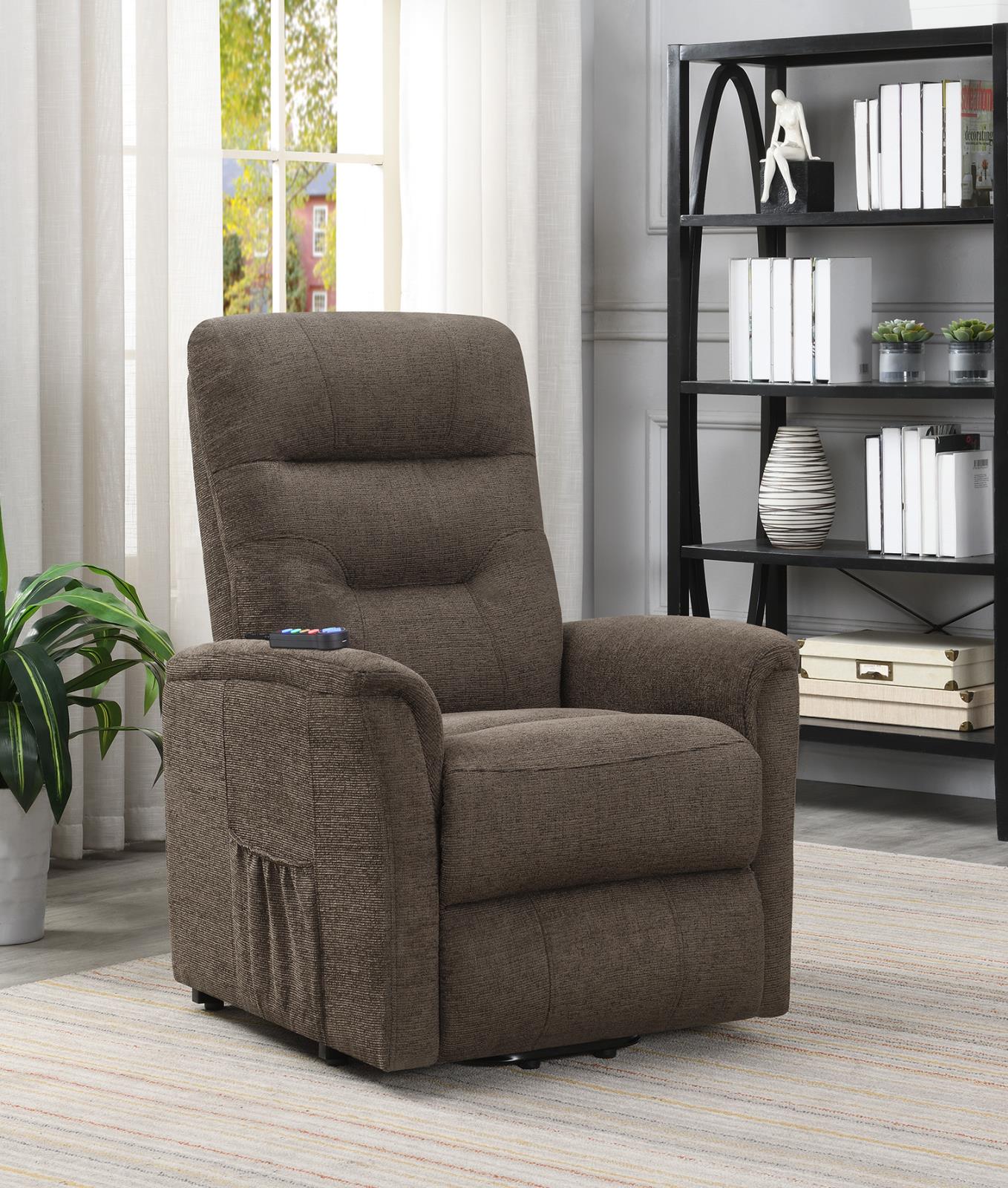 Henrietta Power Lift Recliner with Storage Pocket