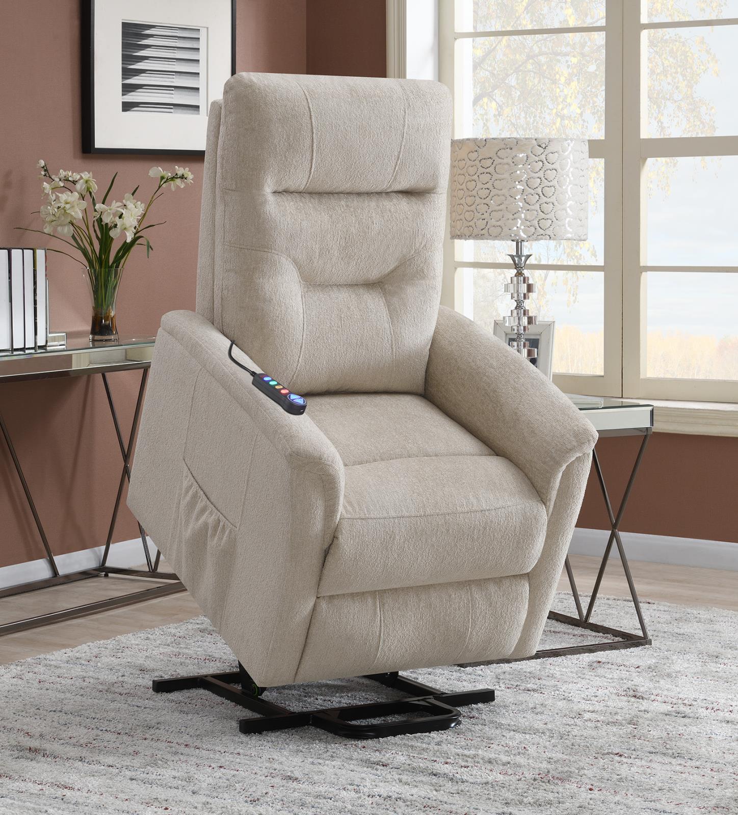 Henrietta Power Lift Recliner with Storage Pocket