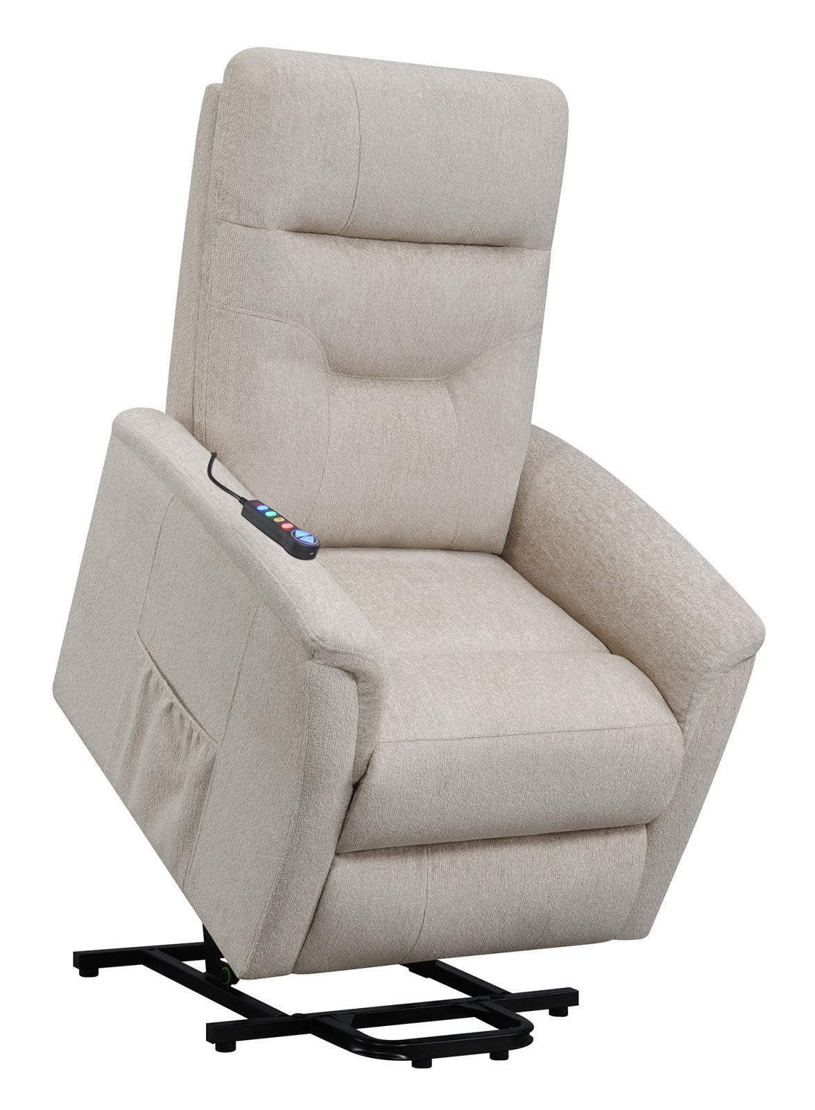 Henrietta Power Lift Recliner with Storage Pocket