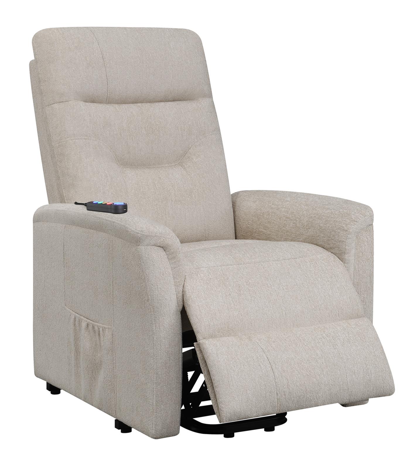 Henrietta Power Lift Recliner with Storage Pocket