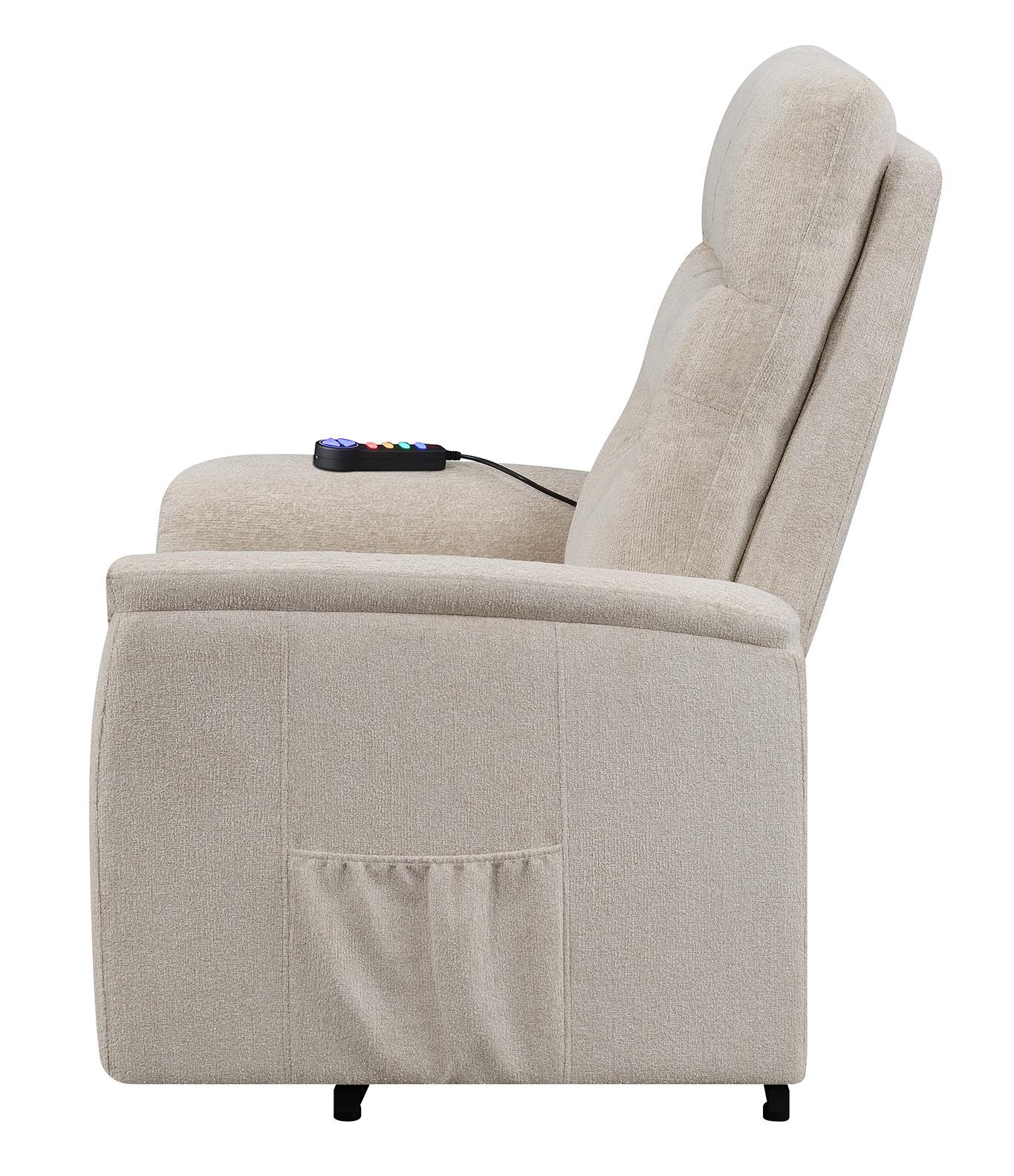 Henrietta Power Lift Recliner with Storage Pocket
