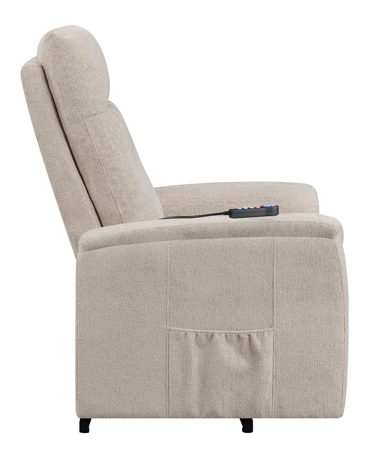 Henrietta Power Lift Recliner with Storage Pocket