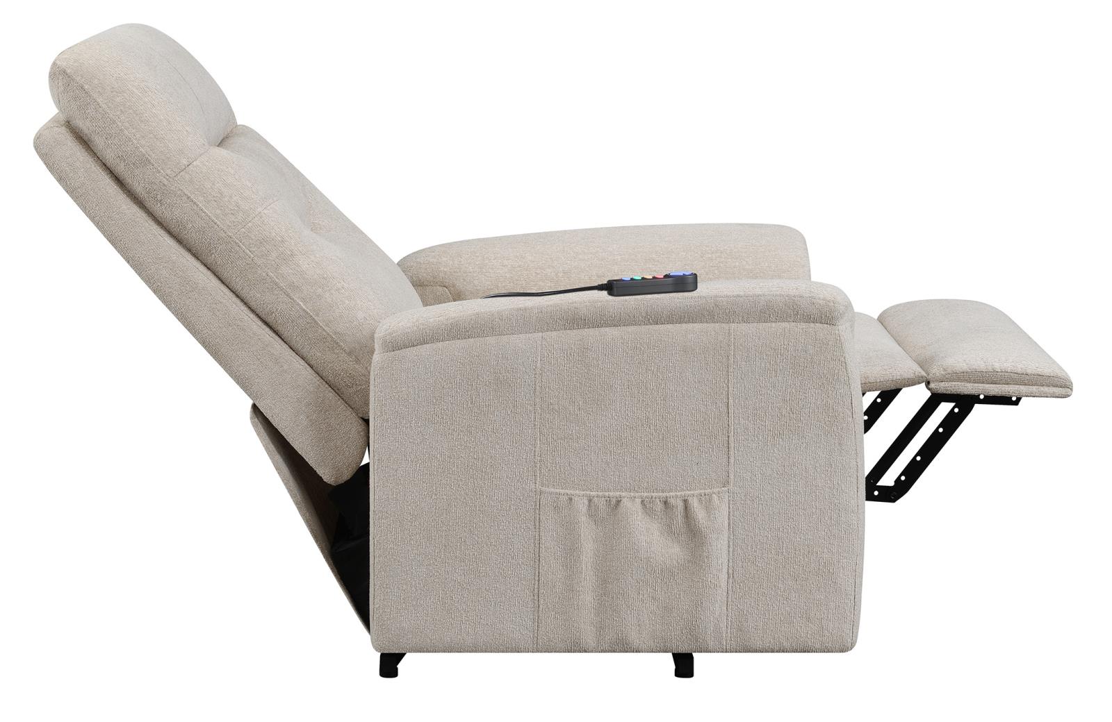 Henrietta Power Lift Recliner with Storage Pocket