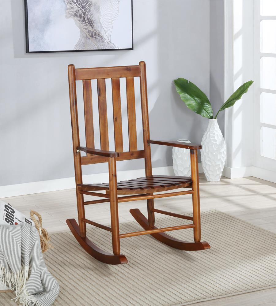 Annie Slat Back Wooden Rocking Chair