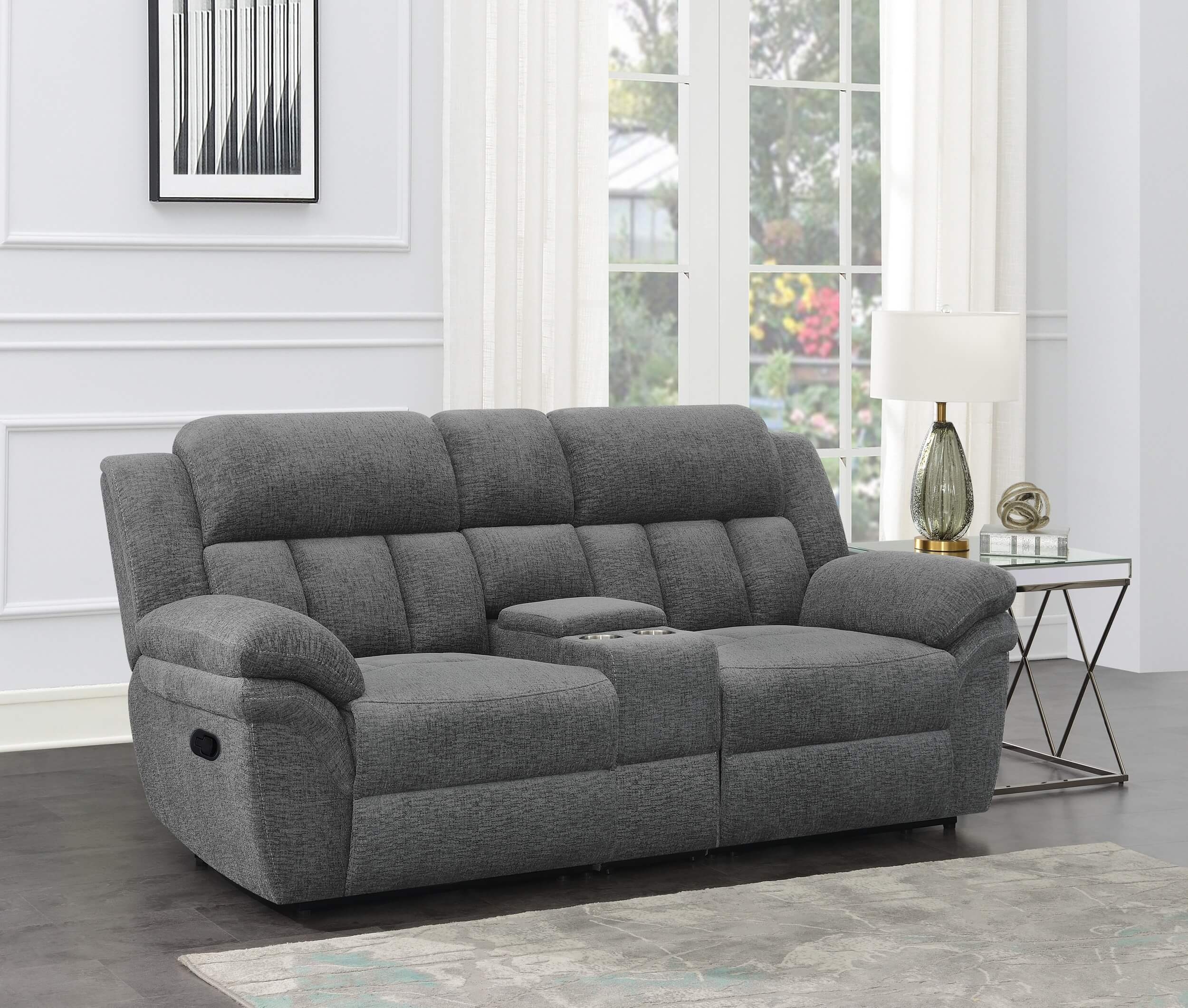 Bahrain Chenille Motion Living Room Set