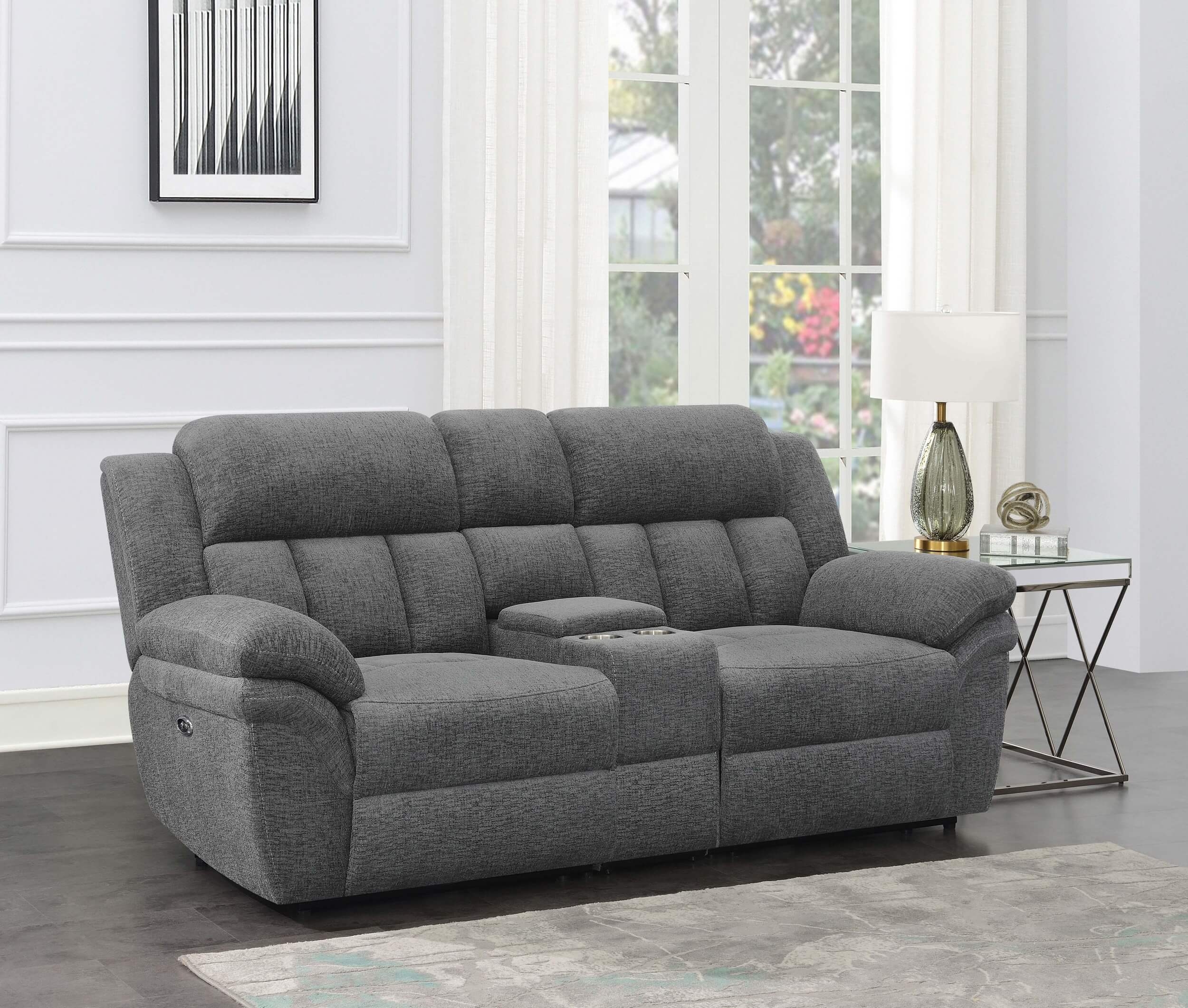 Bahrain Chenille Motion Living Room Set