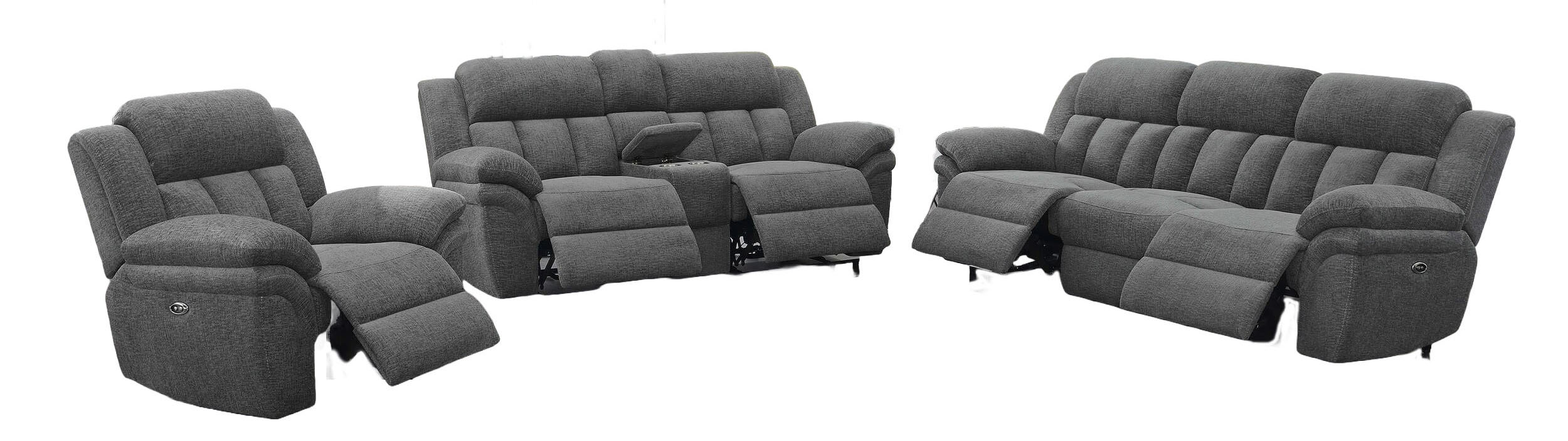 Bahrain Chenille Motion Living Room Set